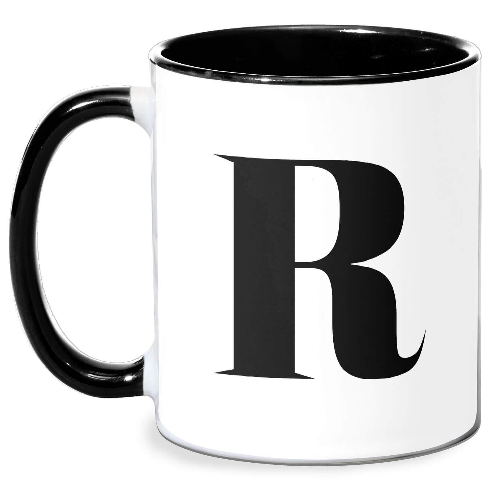 R Mug - White/Black