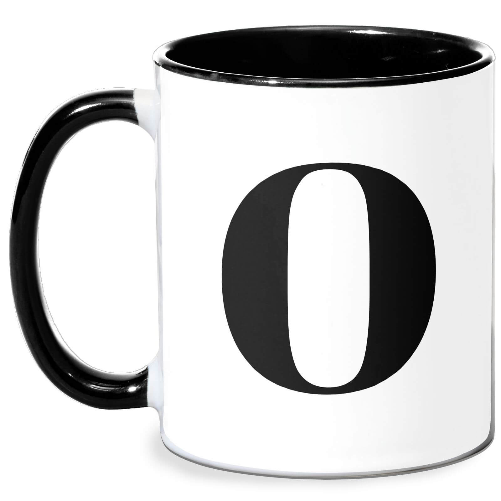 O Mug - White/Black
