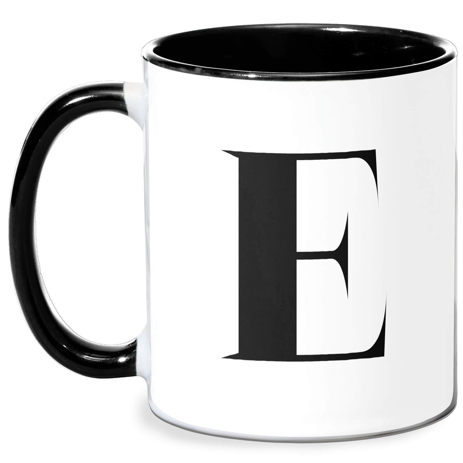E Mug - White/Black