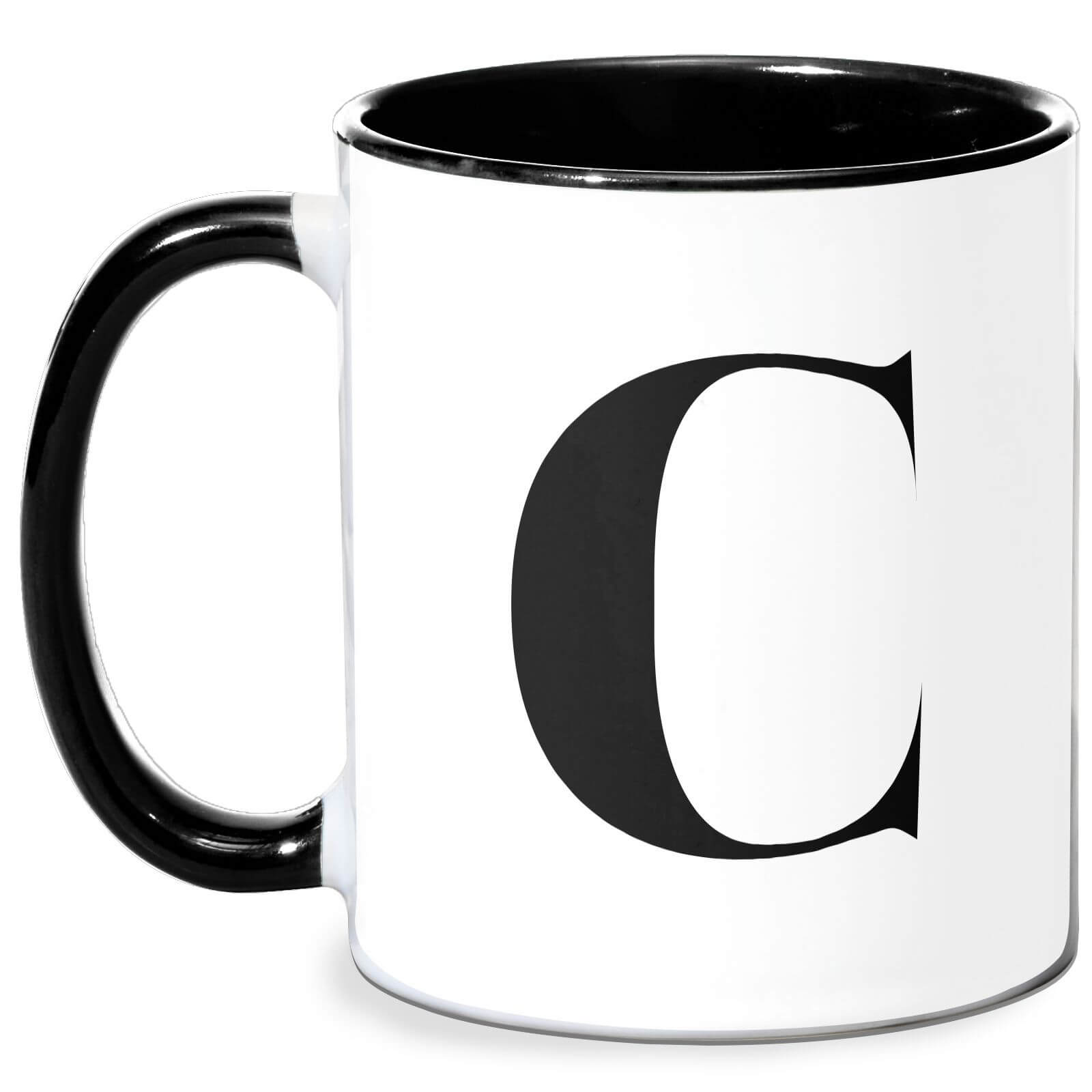 C Mug - White/Black