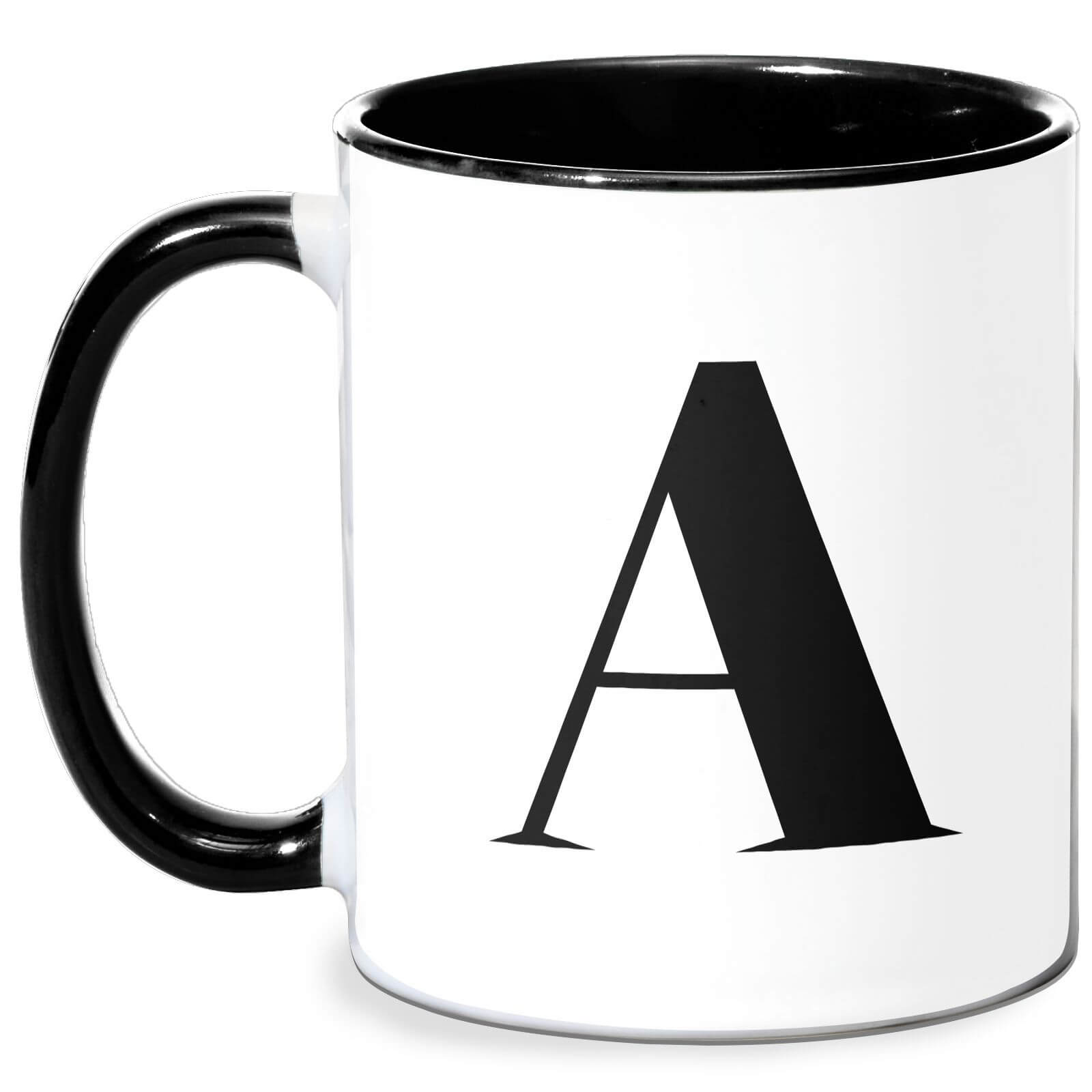 A Mug - White/Black