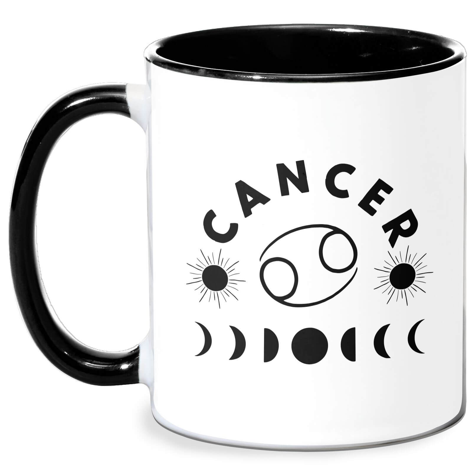 Cancer Mug - White/Black