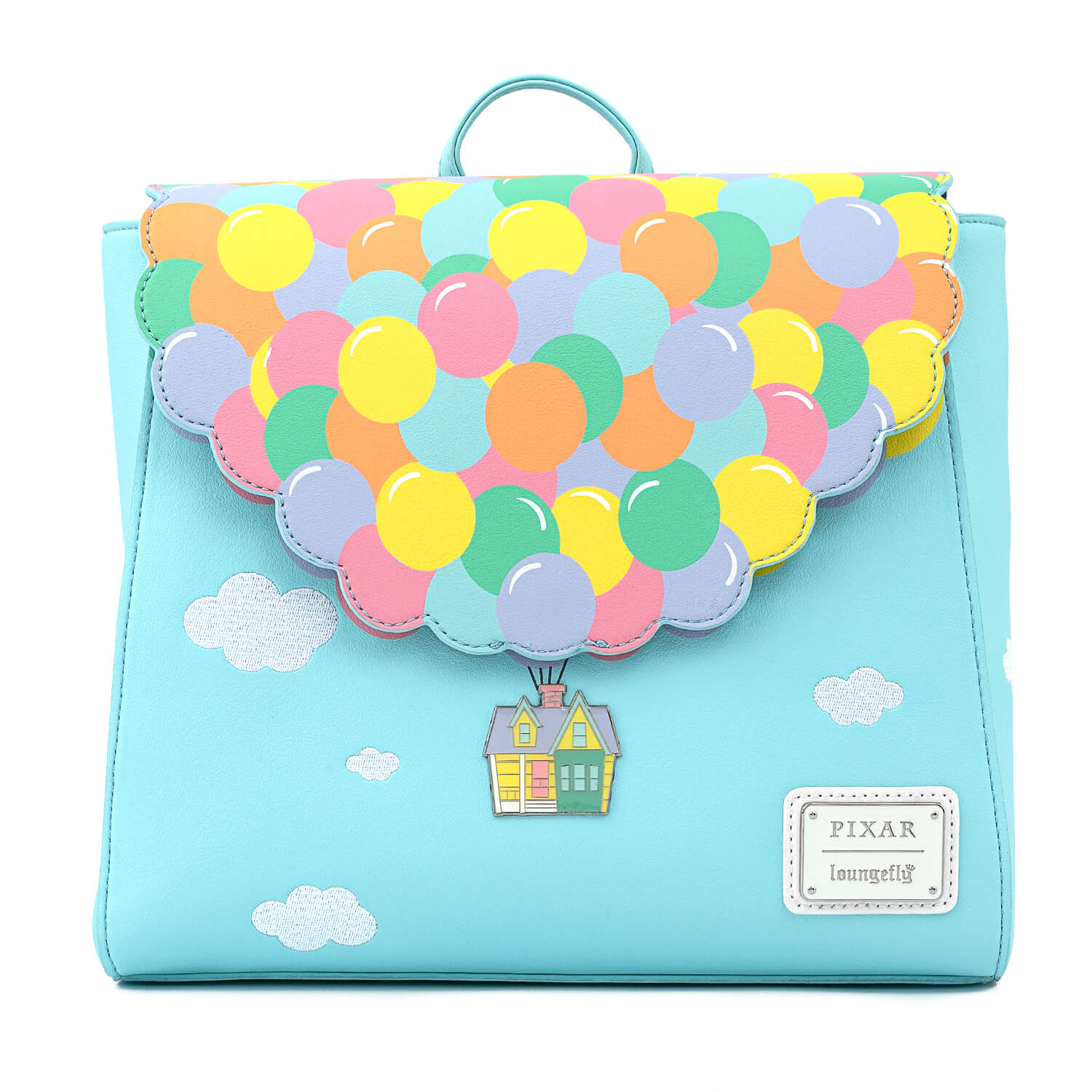Image of Loungefly Disney Pixar Up Balloon House Flap Mini Backpack