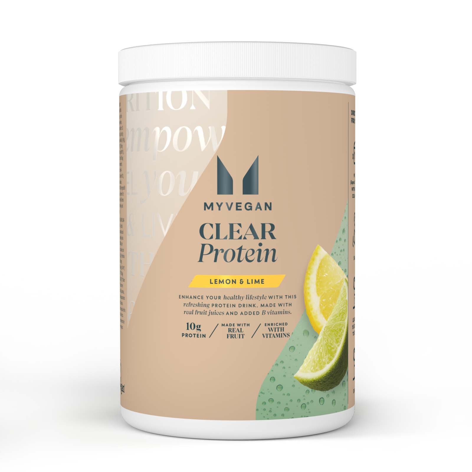 Clear Vegan Protein - 320g - Citrom és lime