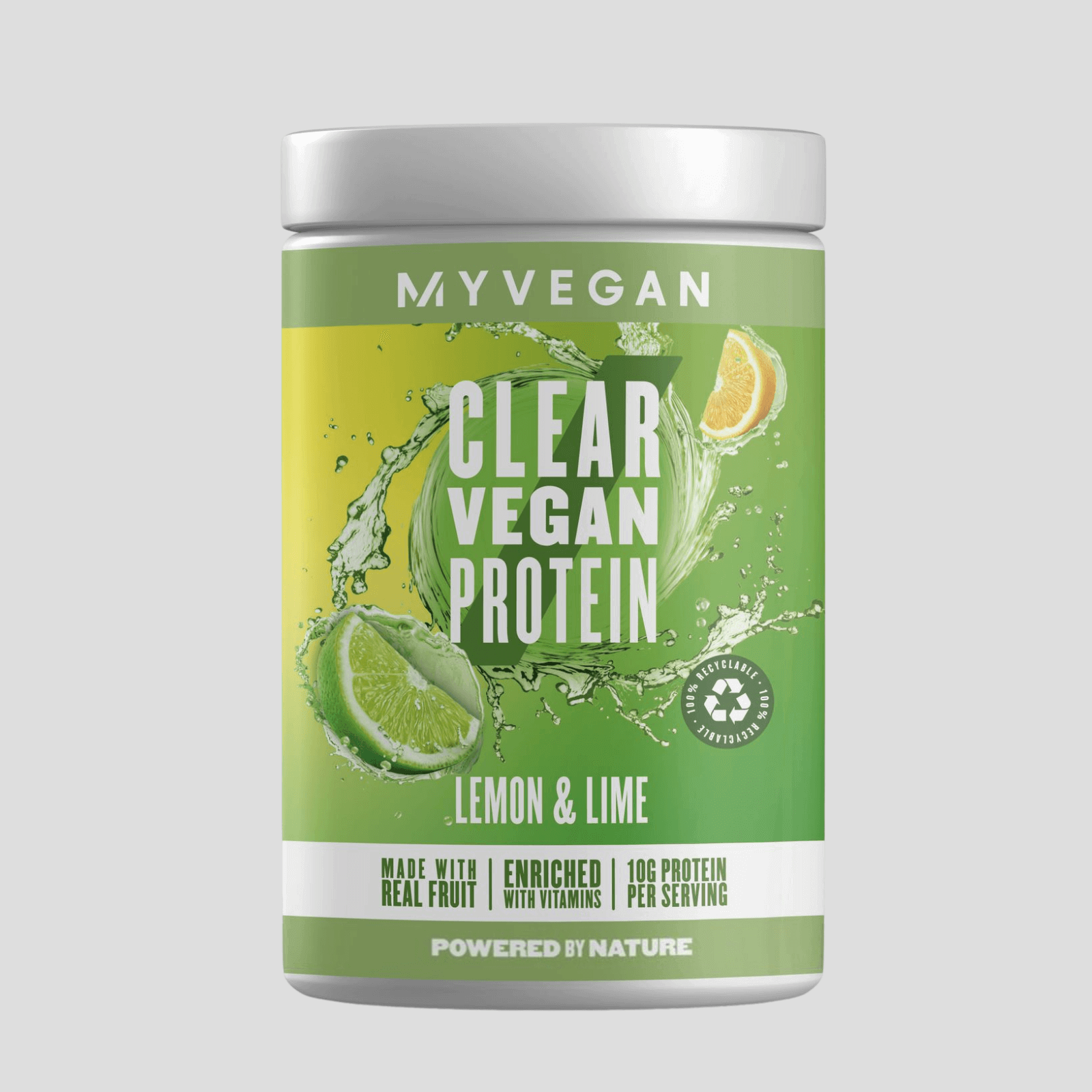 Clear Vegan Protein - 320g - Zitrone & Limette