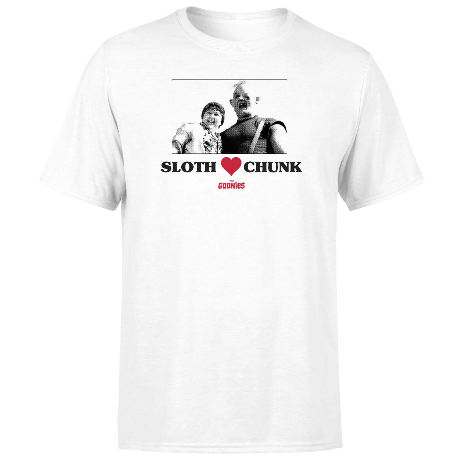 The Goonies Sloth Love Chunk Men's T-Shirt - White - XL - White