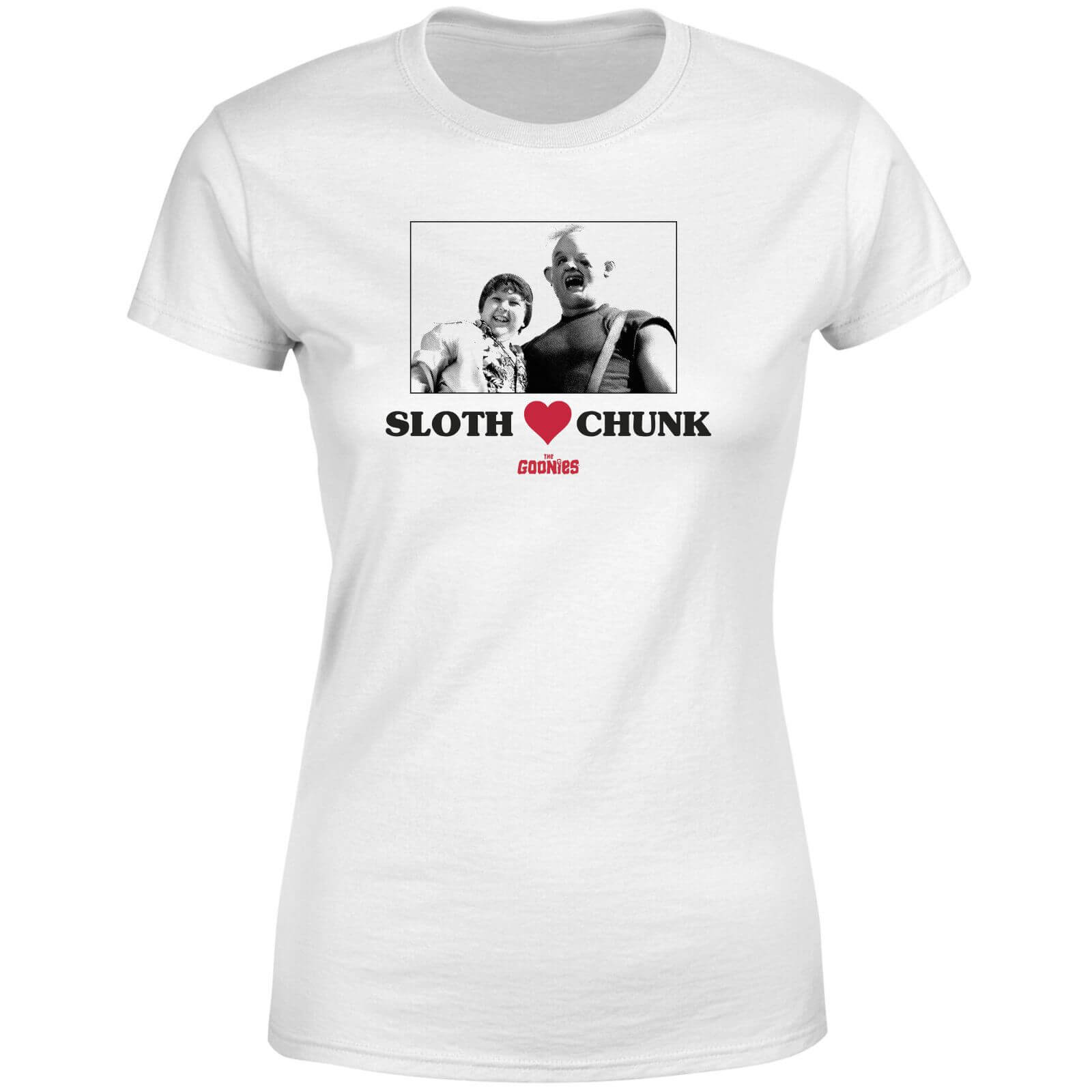 

T-Shirt The Goonies Sloth Love Chunk - Bianco - Donna - XXL - Bianco