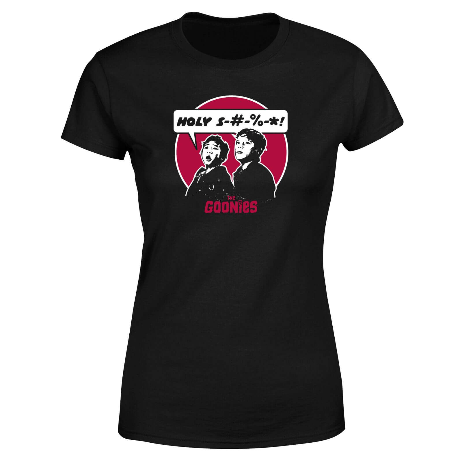 The Goonies Holy S#!T Women's T-Shirt - Black - L - Black