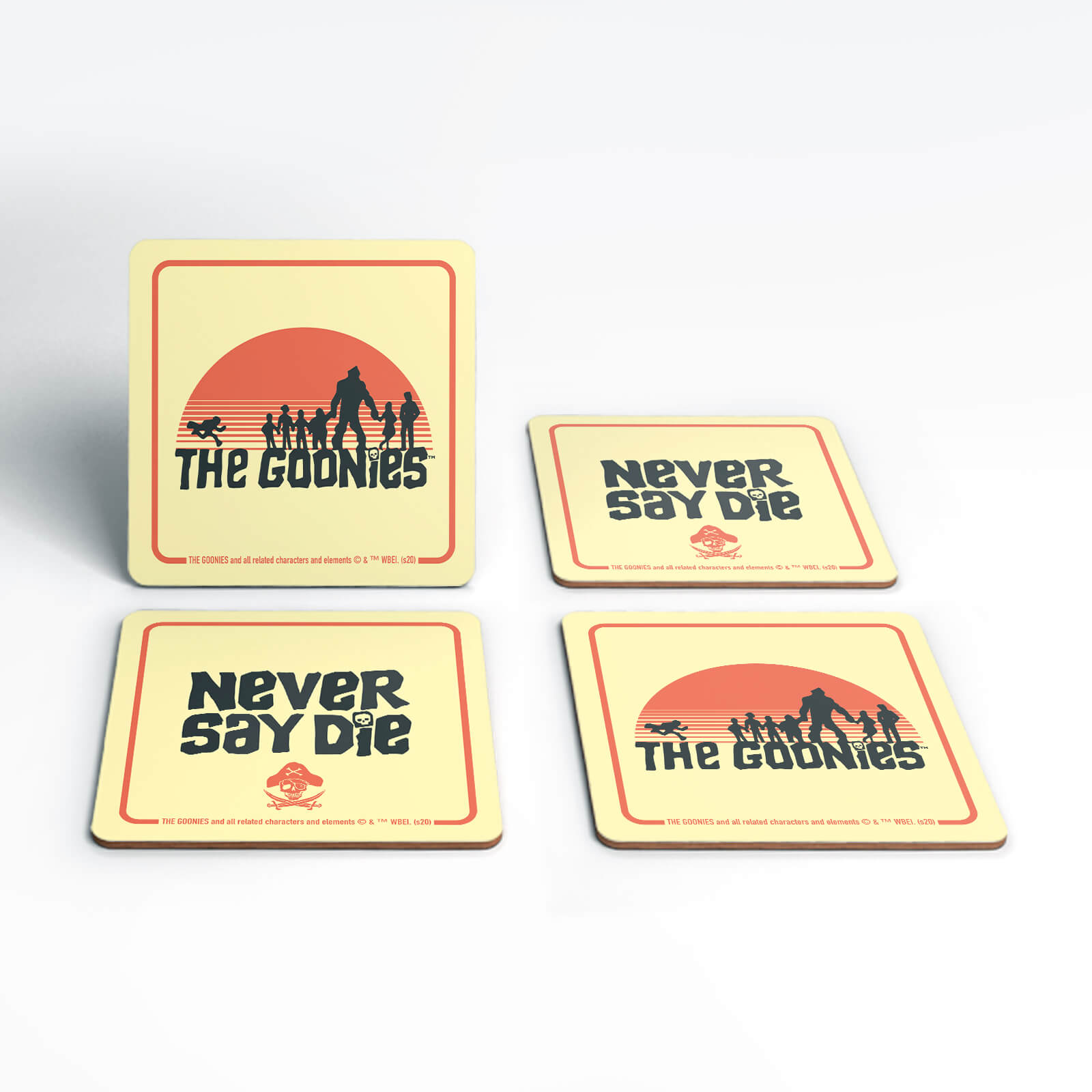 

Set Sottobicchieri The Goonies Never Say Die