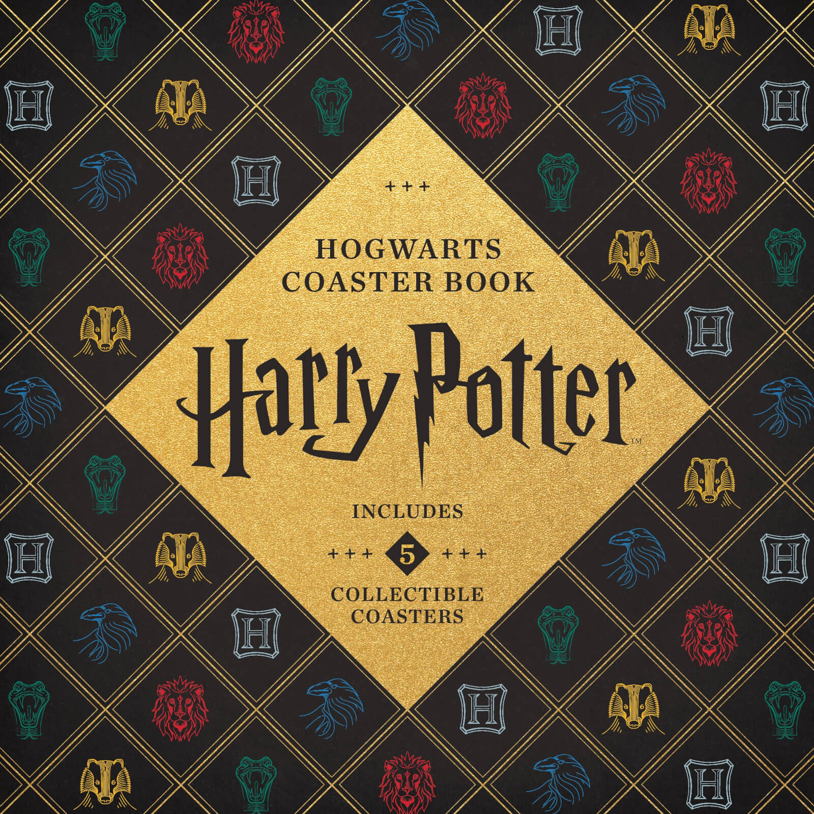 Image of Harry Potter Hogwarts Coaster Book