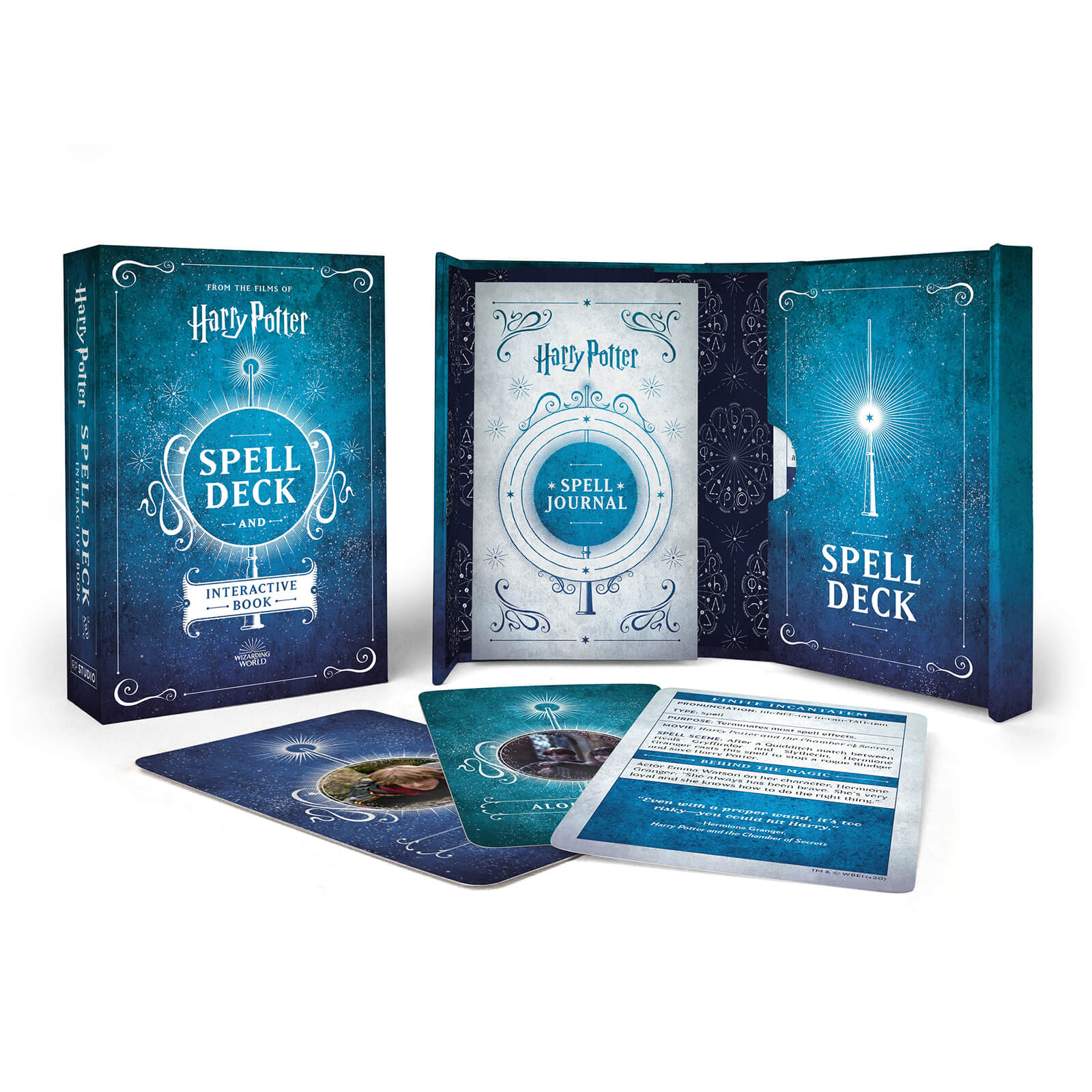 Harry Potter: Spell Deck and Interactive Book of Magic