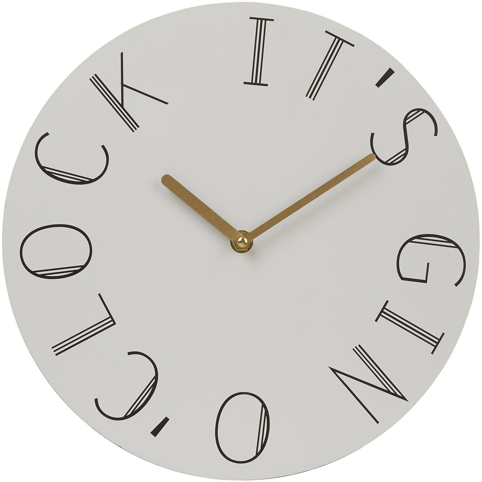 Mimo Gin Clock - White