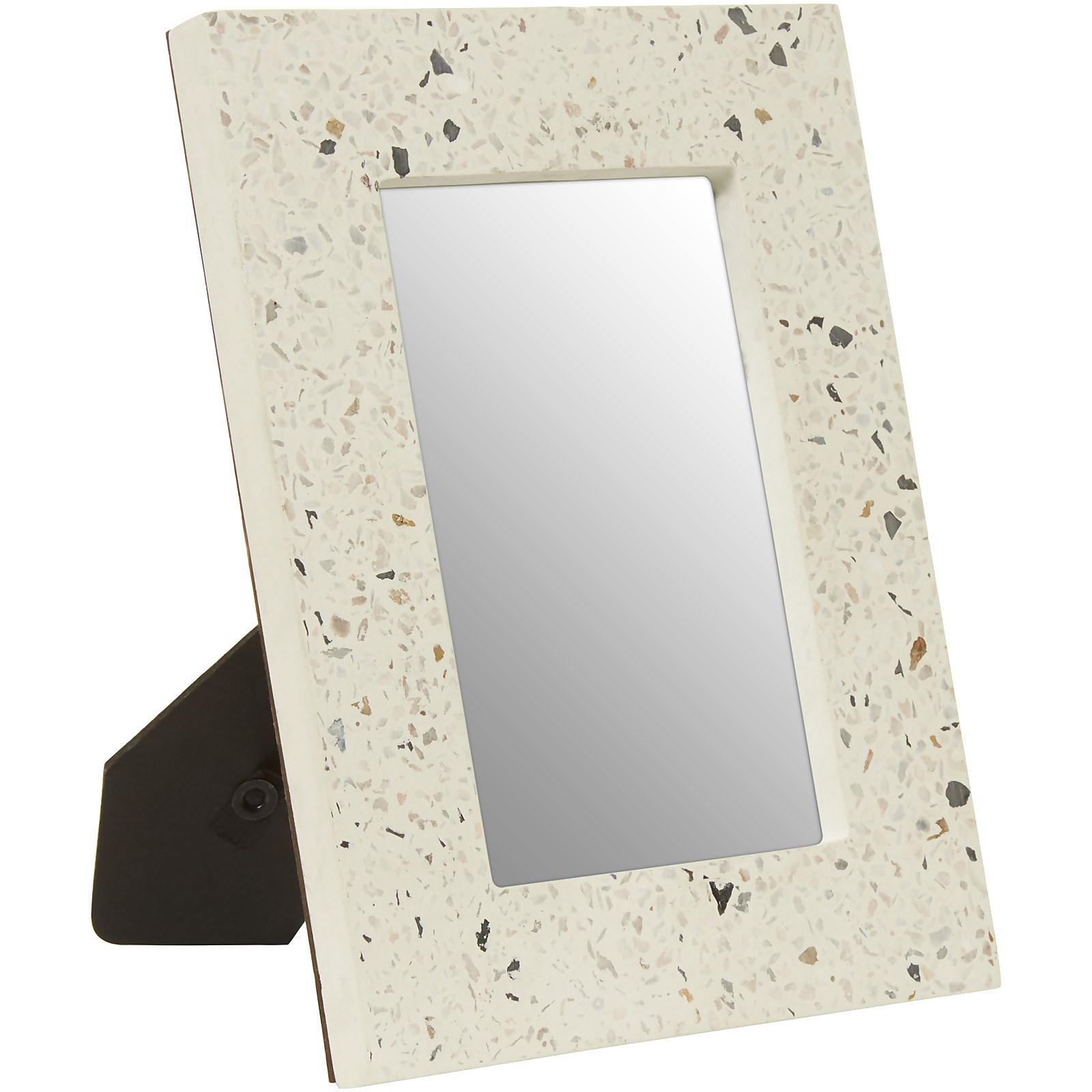 Mimo 4 x 6 Photo Frame - Grey/Pink Terrazzo