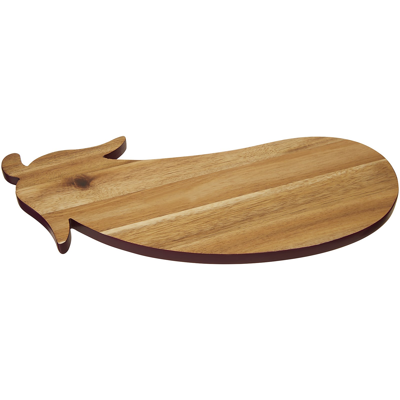 Image of Mimo Aubergine Chopping Board - Acacia Wood