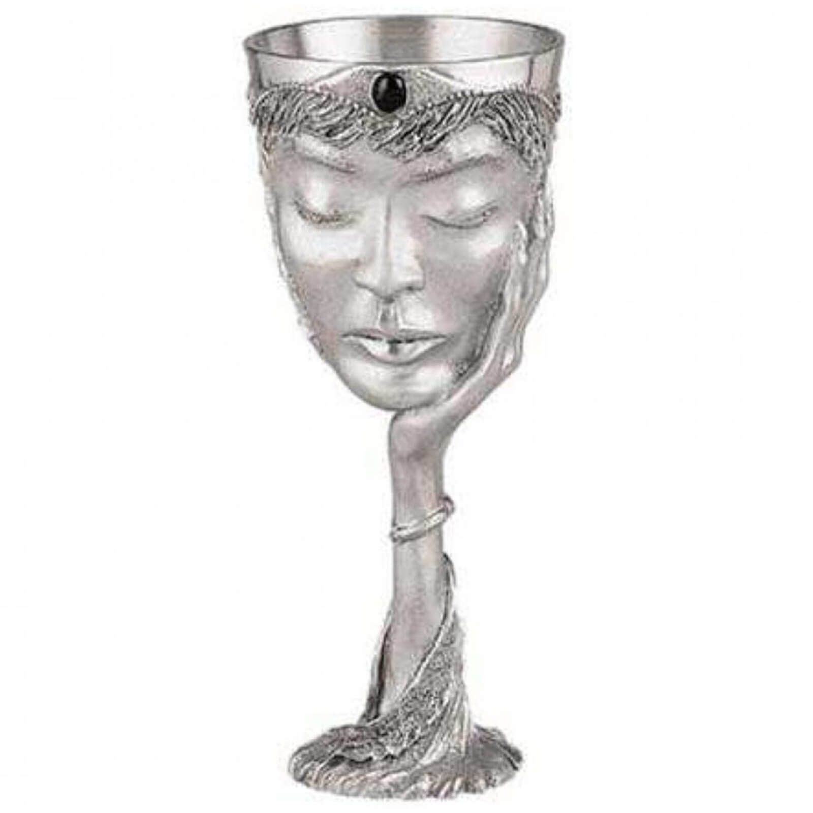 Image of Royal Selangor Lord of the Rings Pewter Goblet - Galadriel
