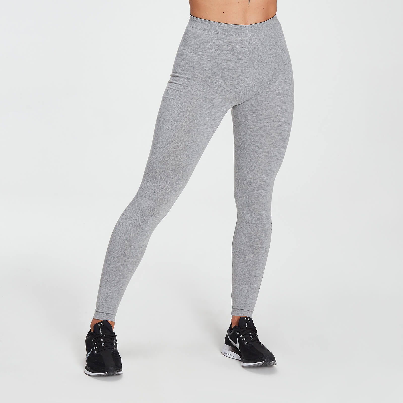 

MP Women's Outline Graphic Leggings - Grey Marl - XL
