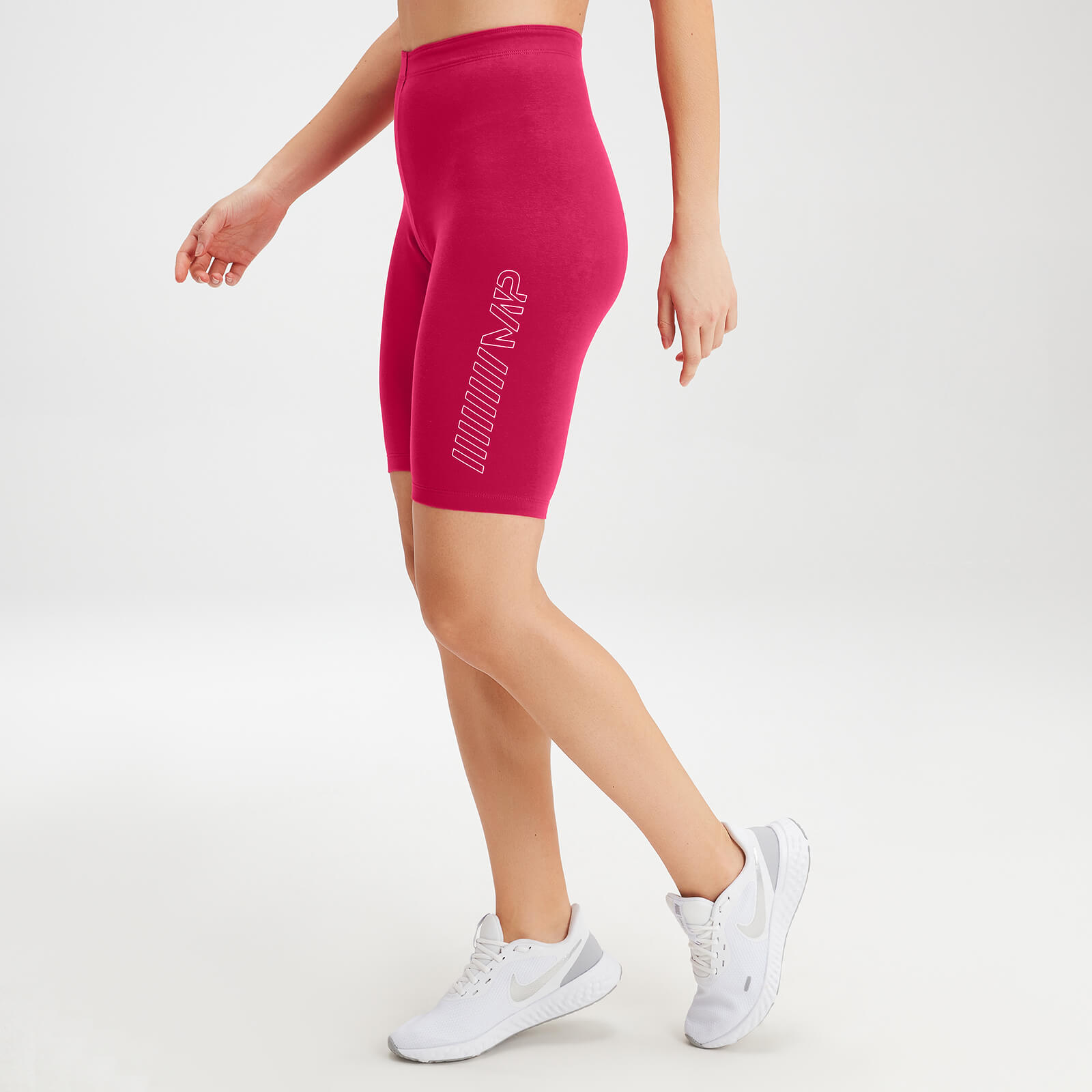 

MP Women's Outline Graphic Cycling Shorts - Virtual Pink - S