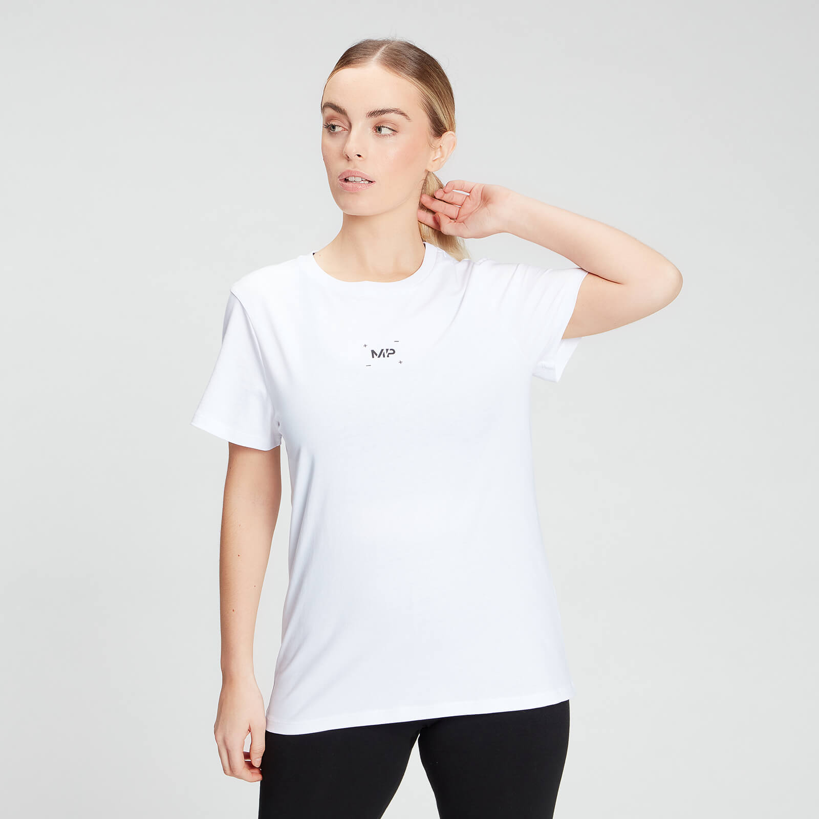 Image of MP Women's Central Graphic T-Shirt - White - XXS