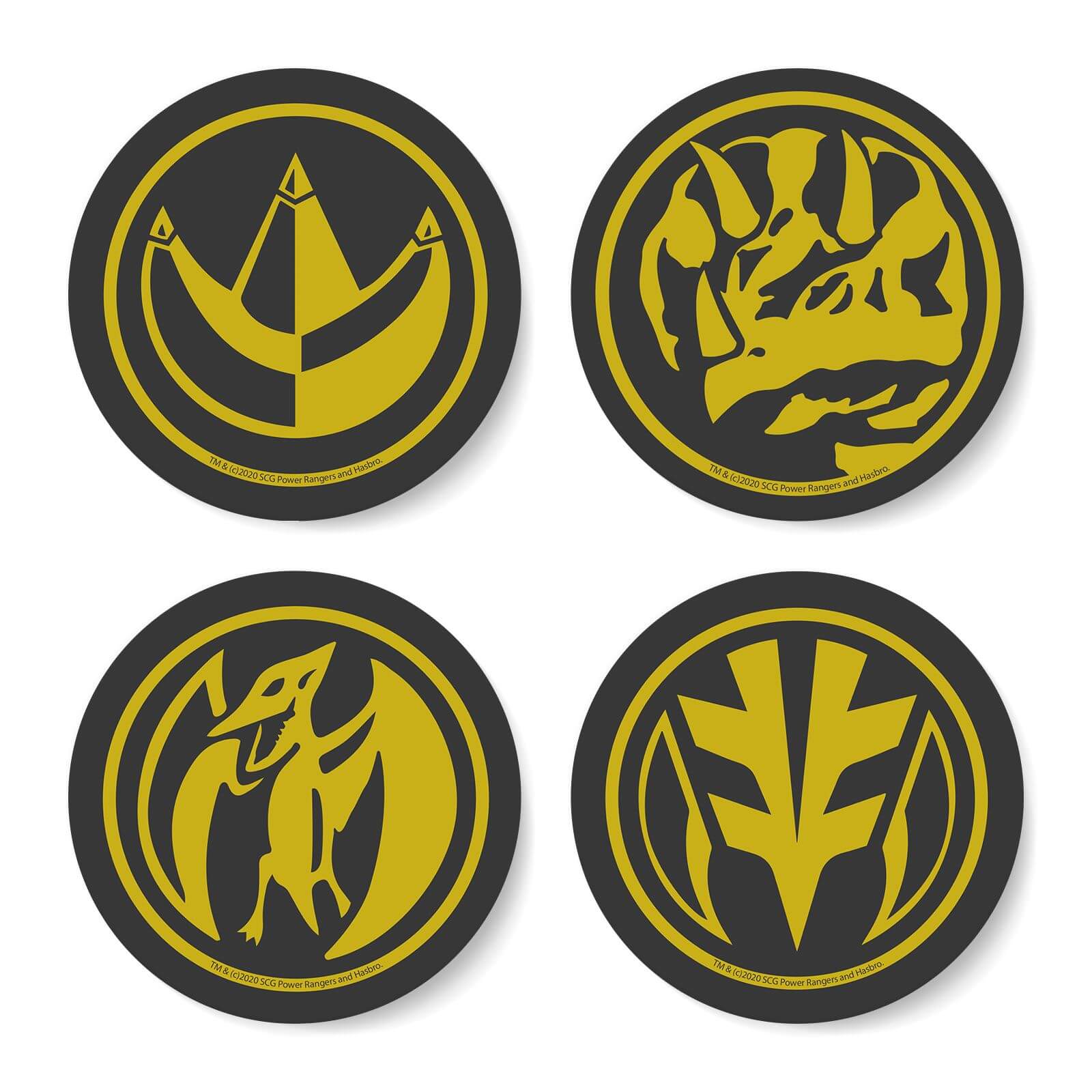 

Dessous de verres Power Rangers Dino Coin