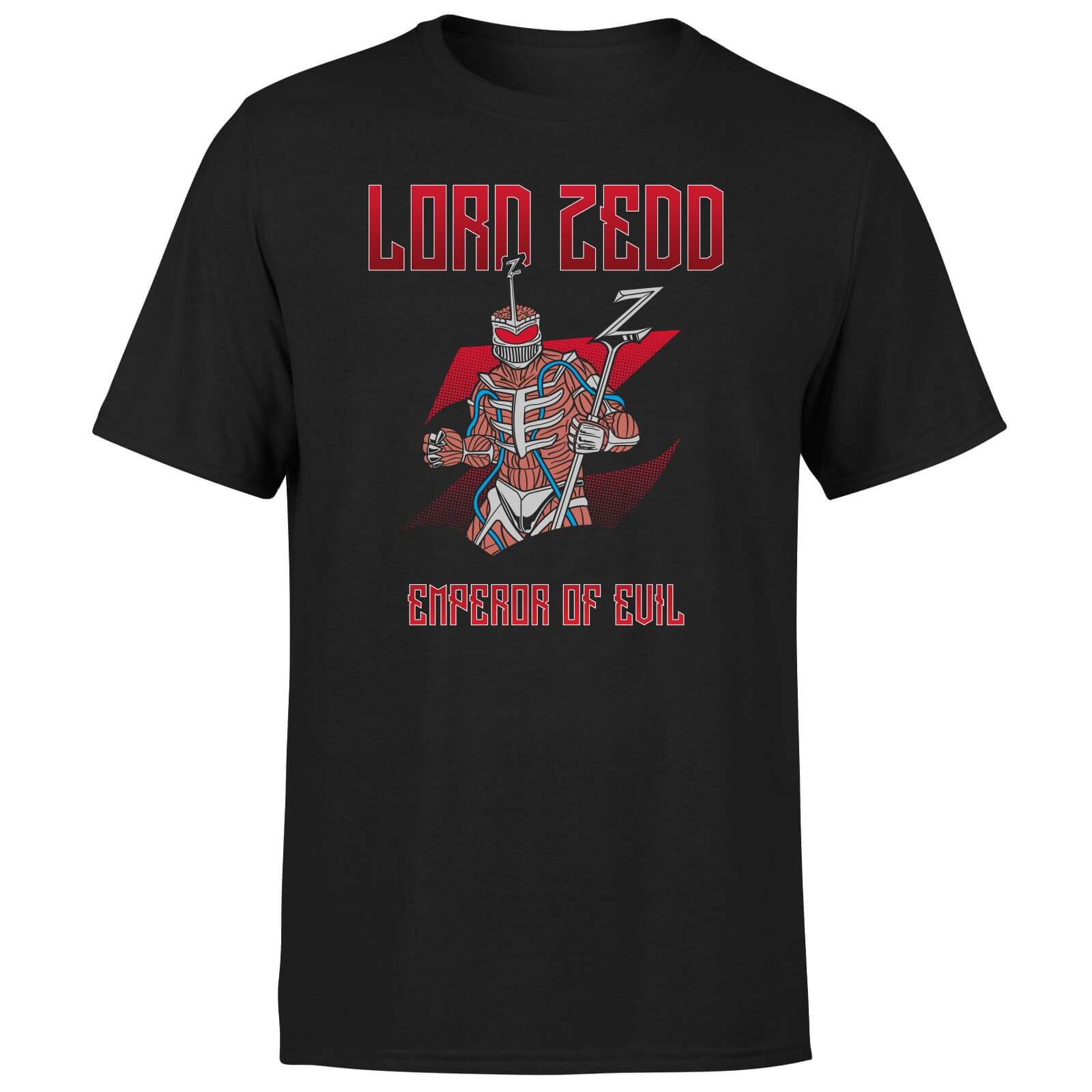 Power Rangers Lord Zedd Men's T-Shirt - Black - XS