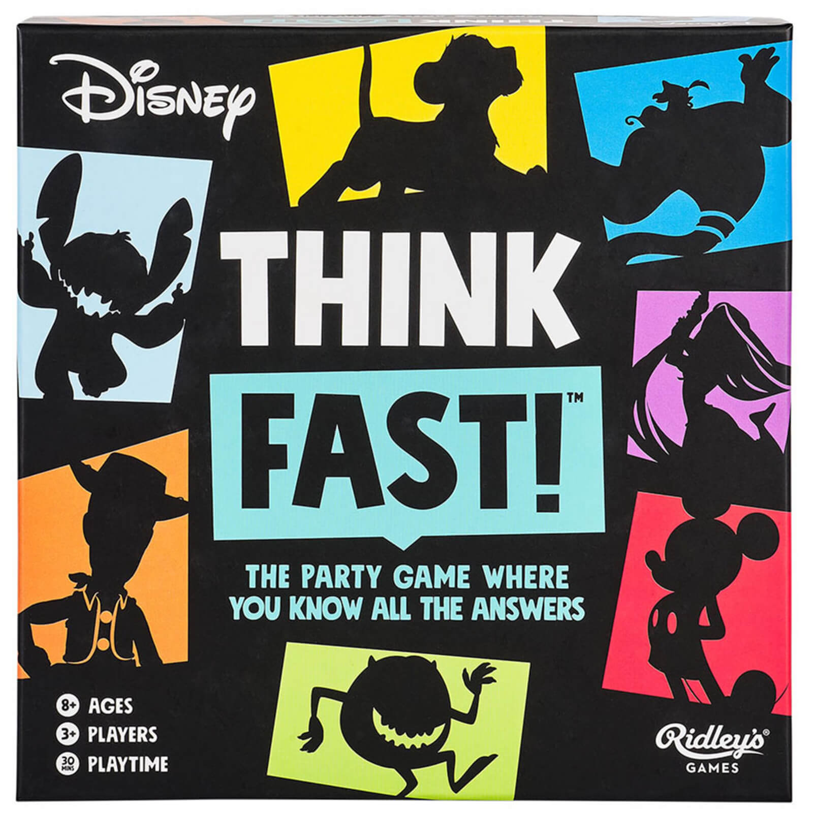 Disney Think Fast Game