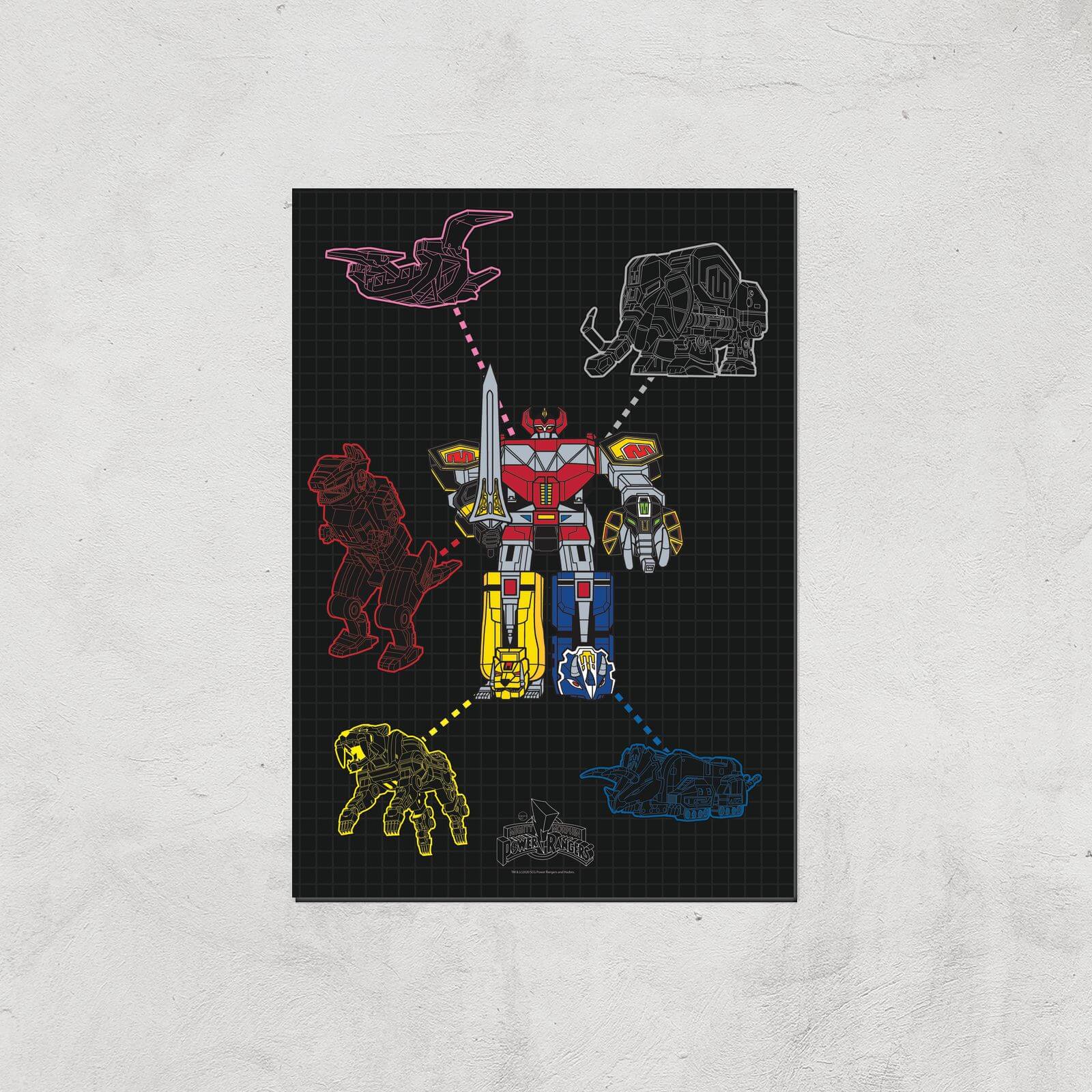 

Poster Fine Art Power Rangers Megazord - A4 - Print Only