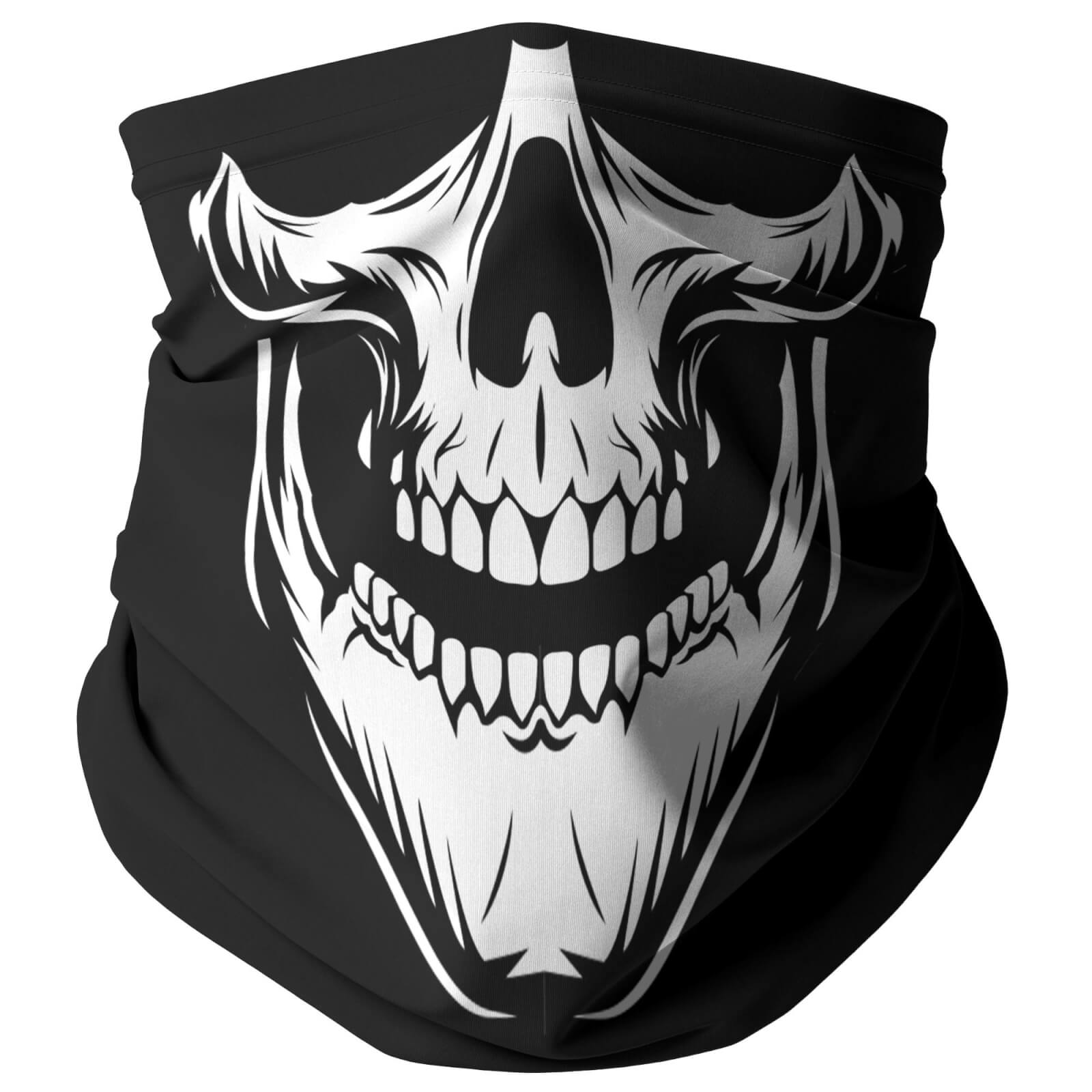 White Skull Snood