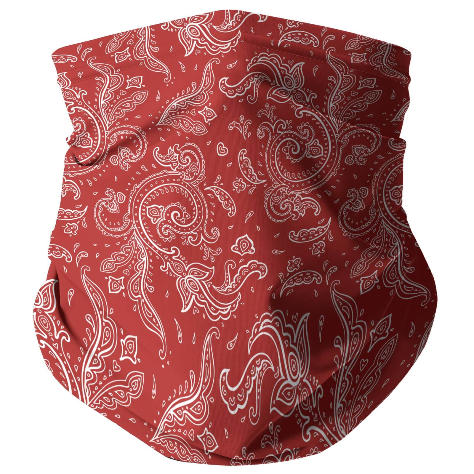 Red Paisley Snood