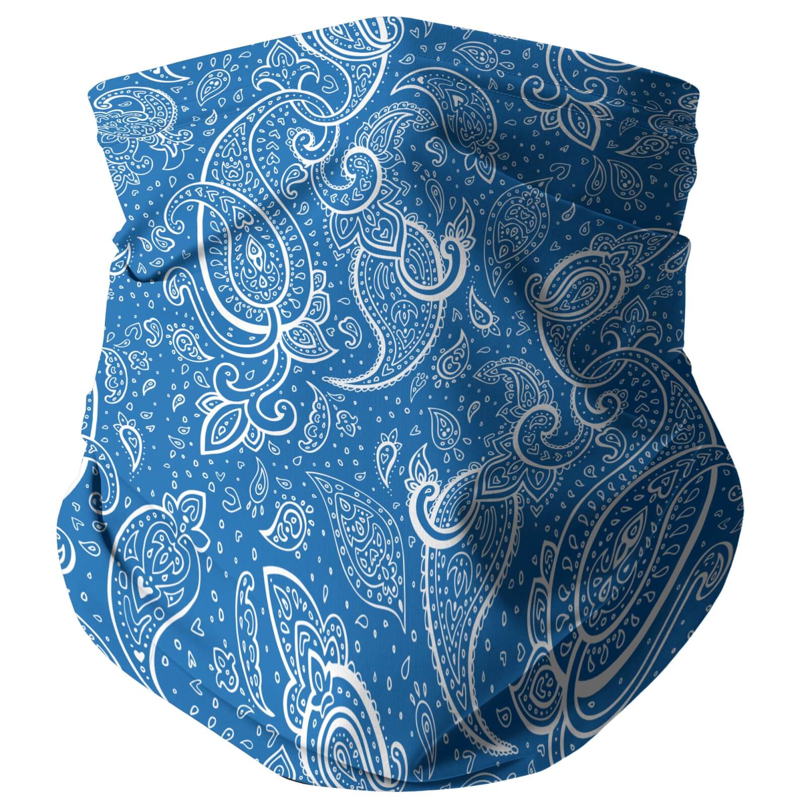 Blue Paisley Snood