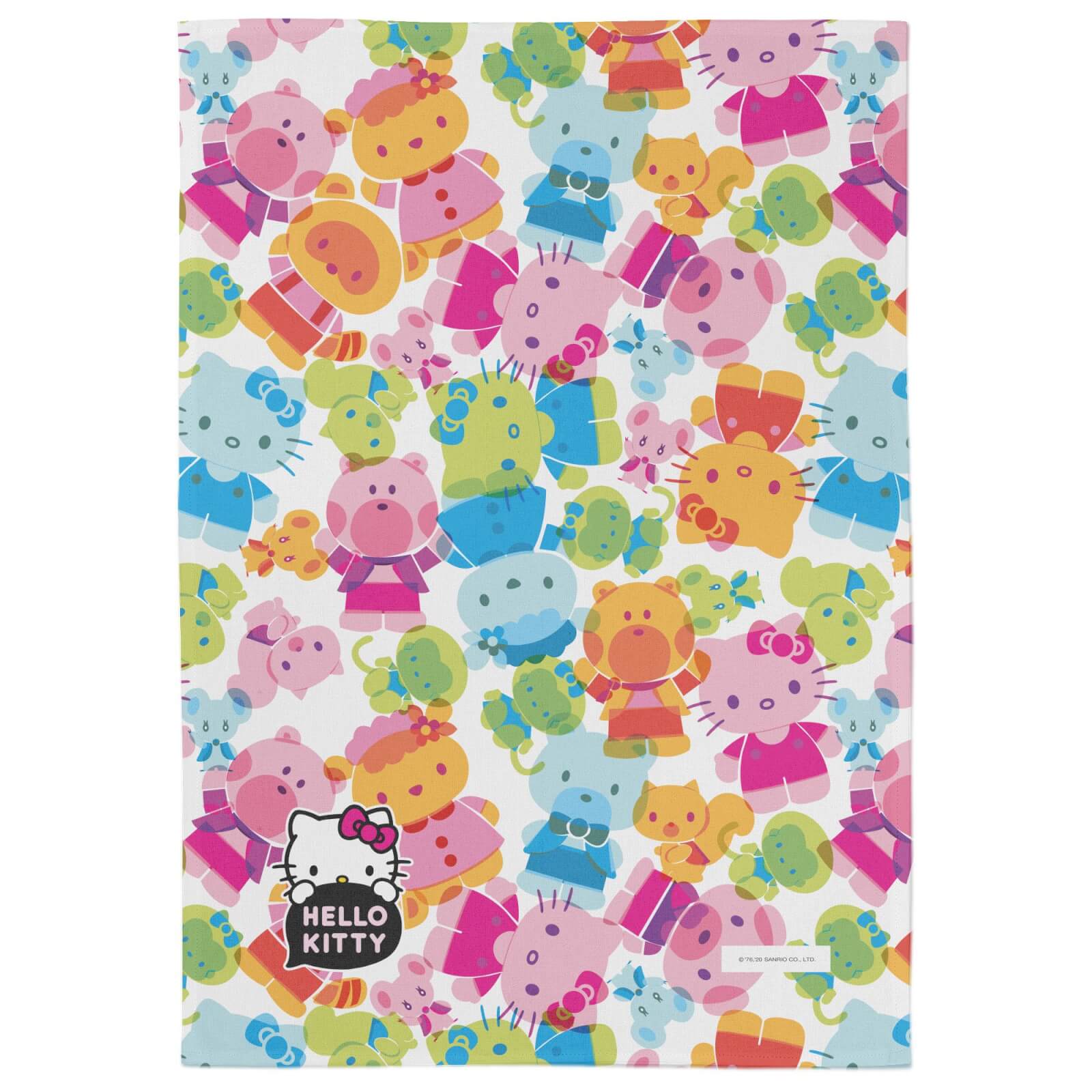 Hello Kitty Colourful Friends Tea Towel