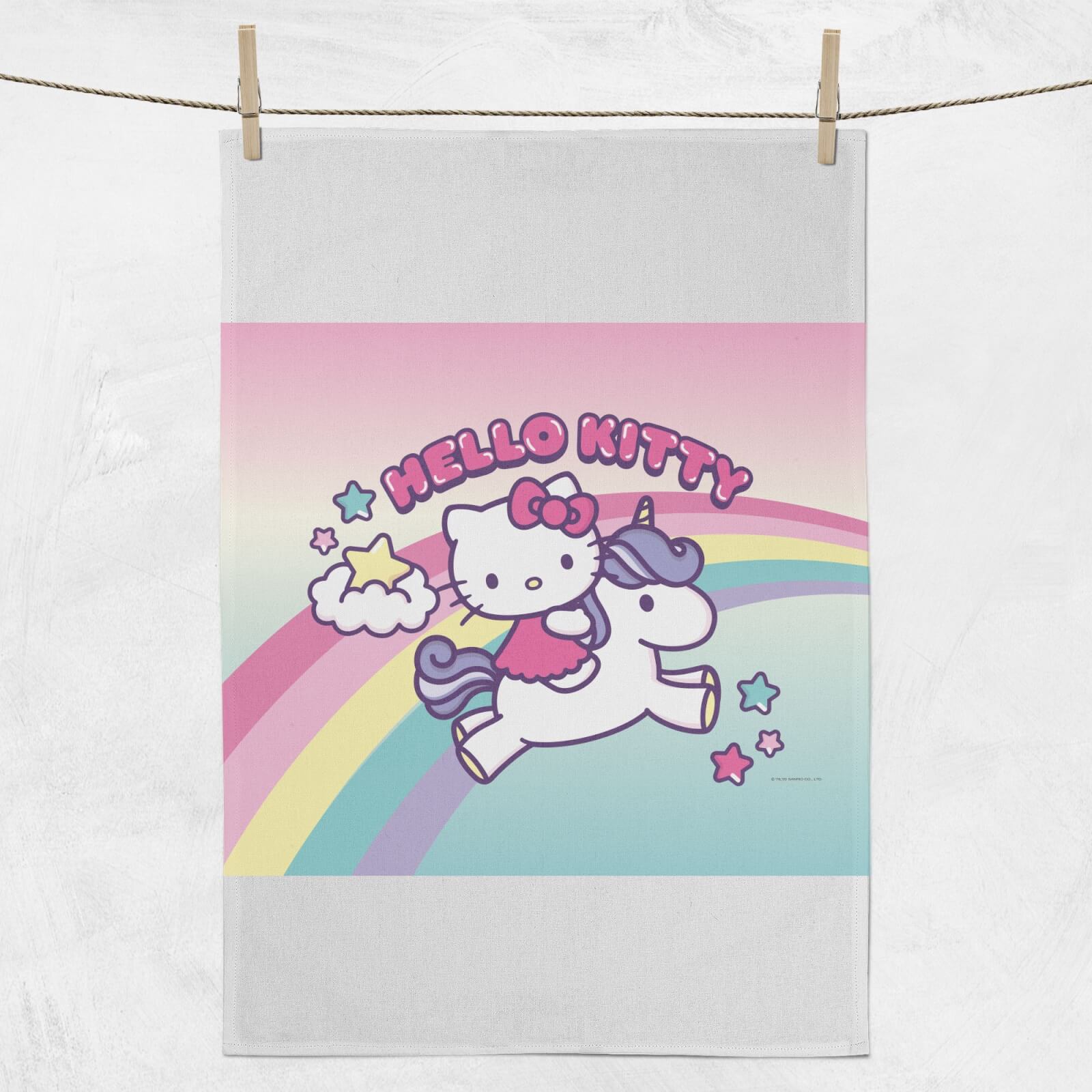 Hello Kitty Candy Unicorn Tea Towel