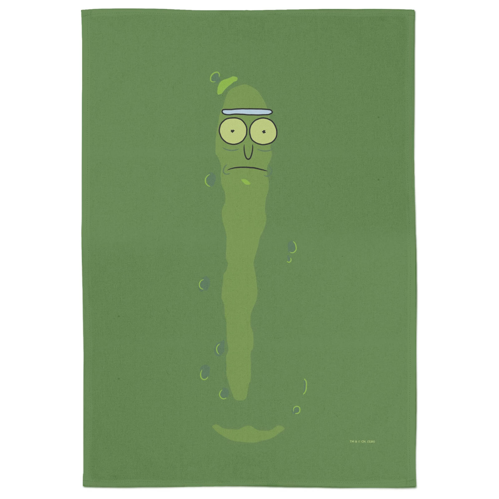 Rick And Morty Pickle Rick Tea Towel