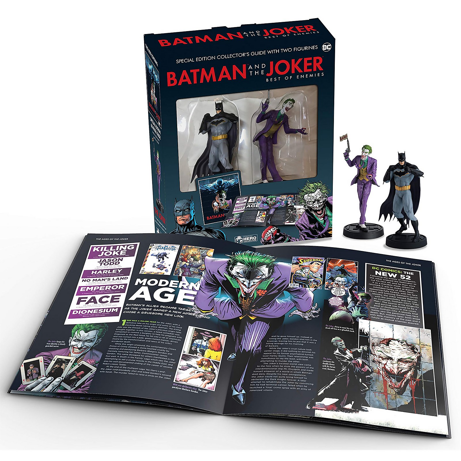 Édition Spéciale DC Comics Figurines Eaglemoss Batman et Joker