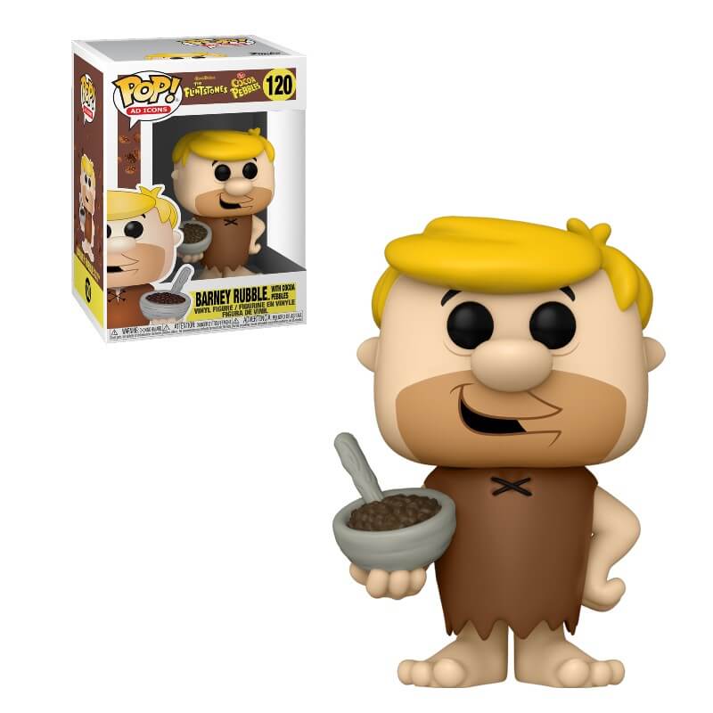 En Oferta Pop! Ad Icons Fruity Pebbles Barney W/Cereal Funko Pop! Vinyl Figure
