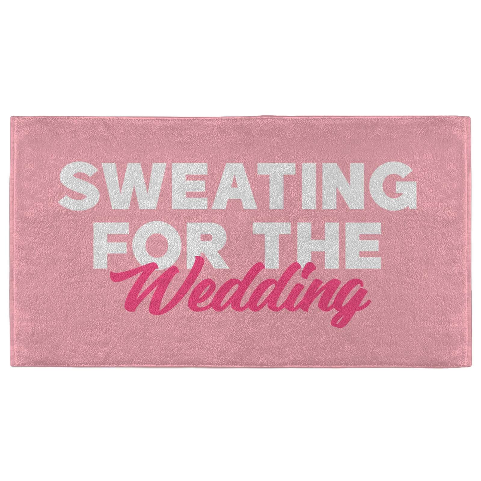 Sweating For The Wedding Fitness Towel