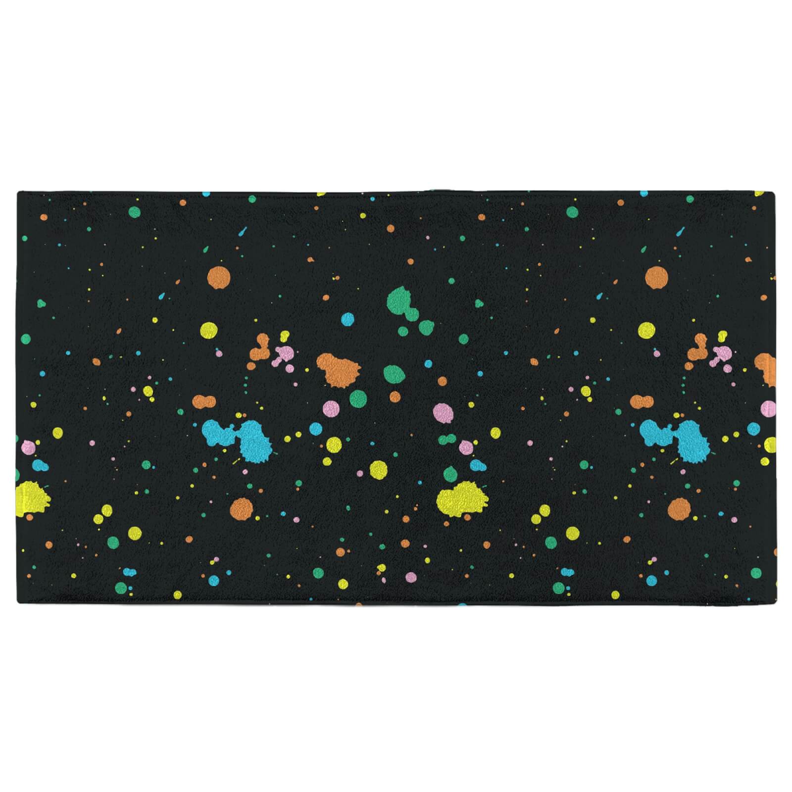Colourful Splatter Fitness Towel