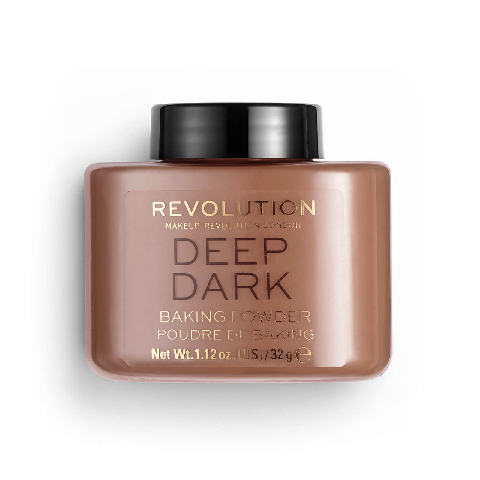 

Makeup Revolution Loose Baking Powder (Various Shades) - Deep Dark