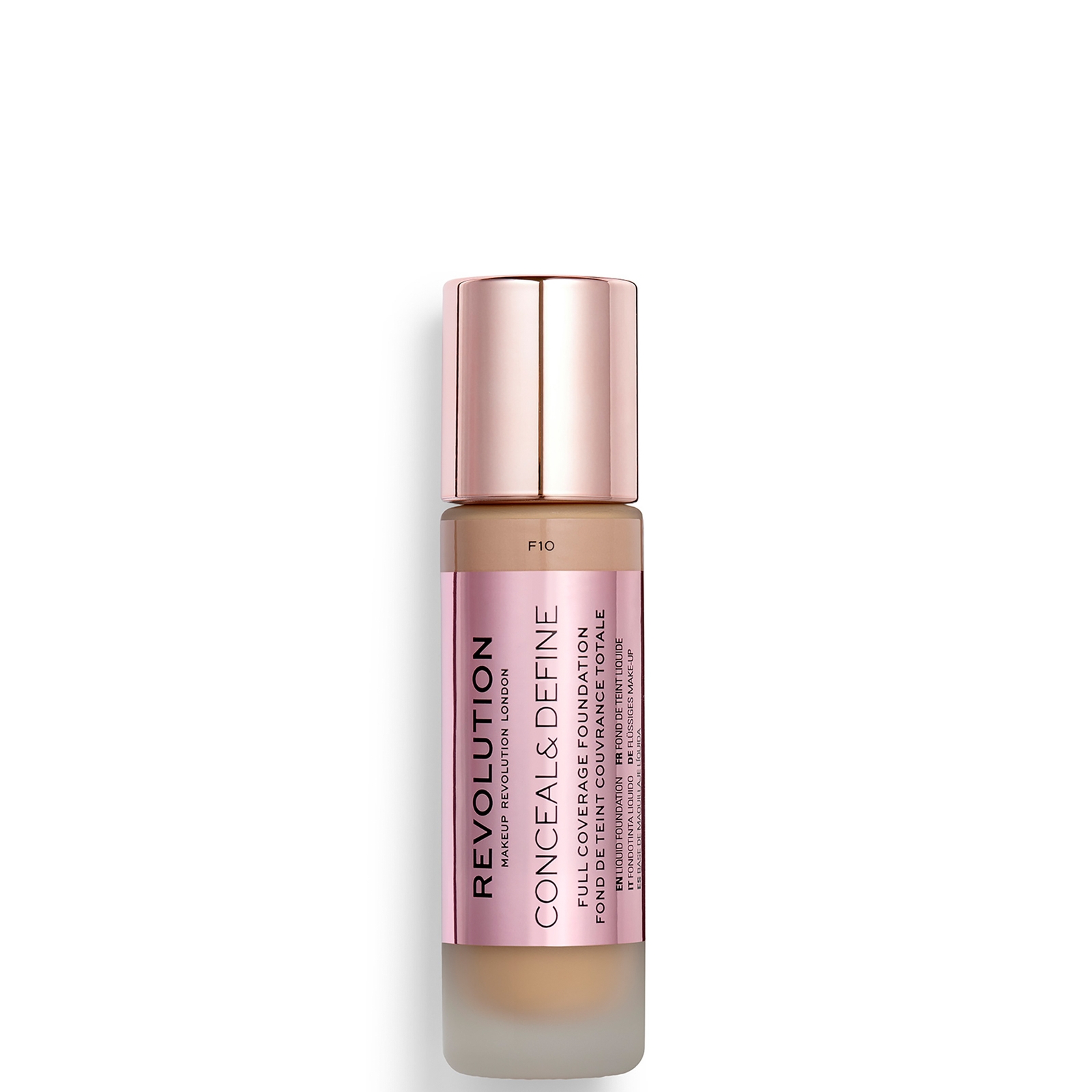 Thumbnail - Makeup Revolution Conceal & Define Foundation (Various Shades) - F8.5