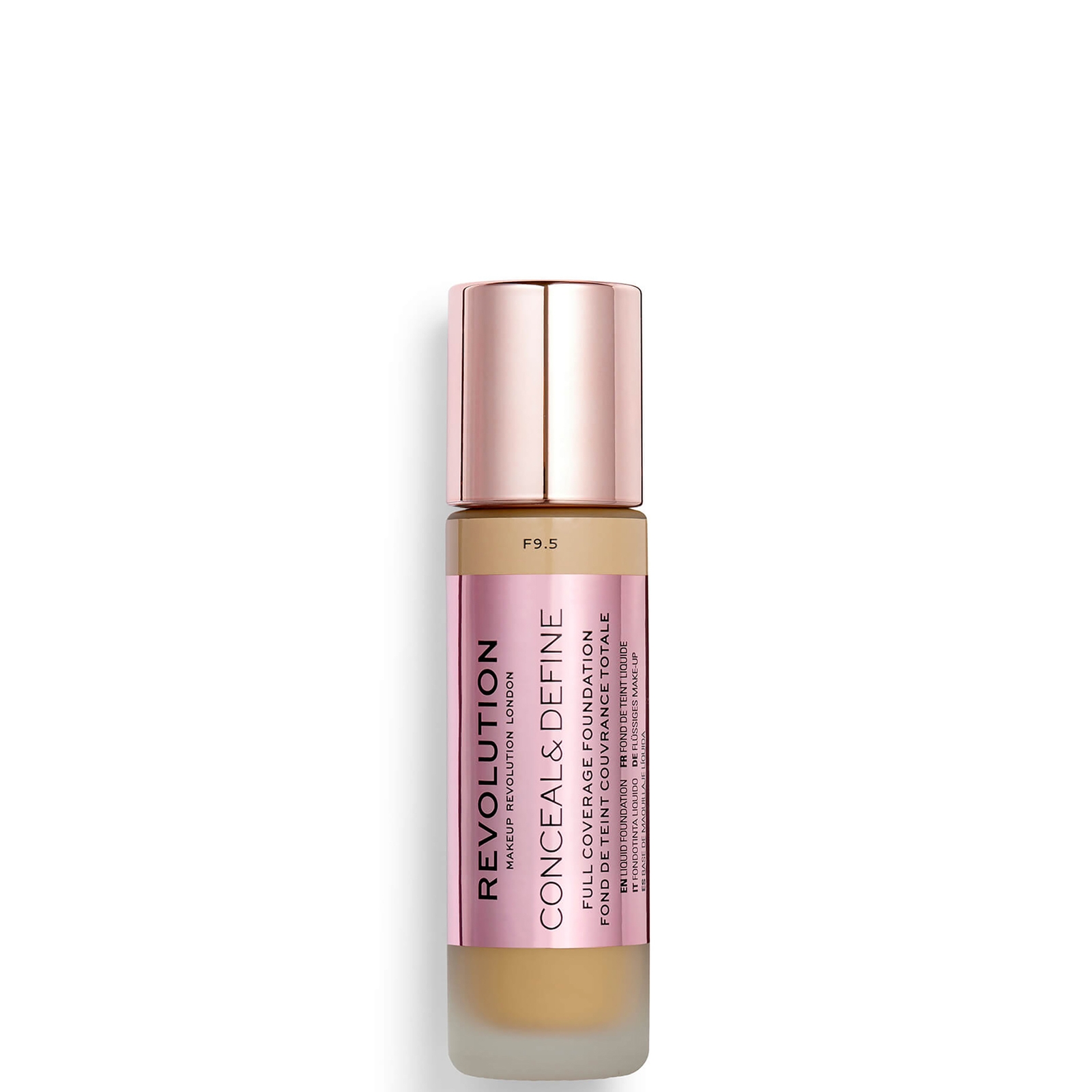 

Makeup Revolution Conceal & Define Foundation (Various Shades) - F9.5
