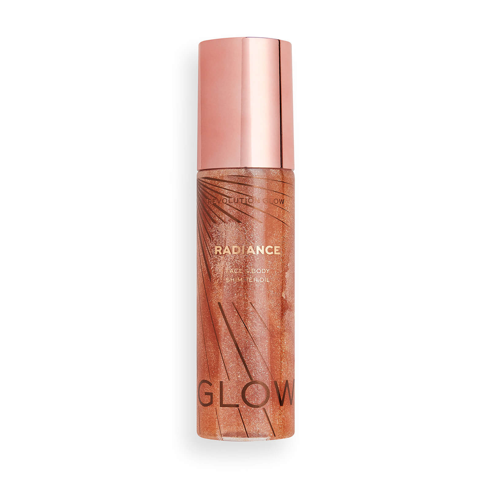 Makeup Revolution Glow Radiance Shimmer Oil (Various Shades) - Gold