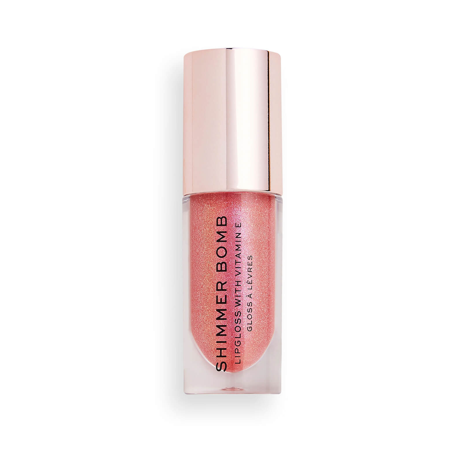 Image of Makeup Revolution Shimmer Bomb Lip Gloss (Various Shades) - Daydream