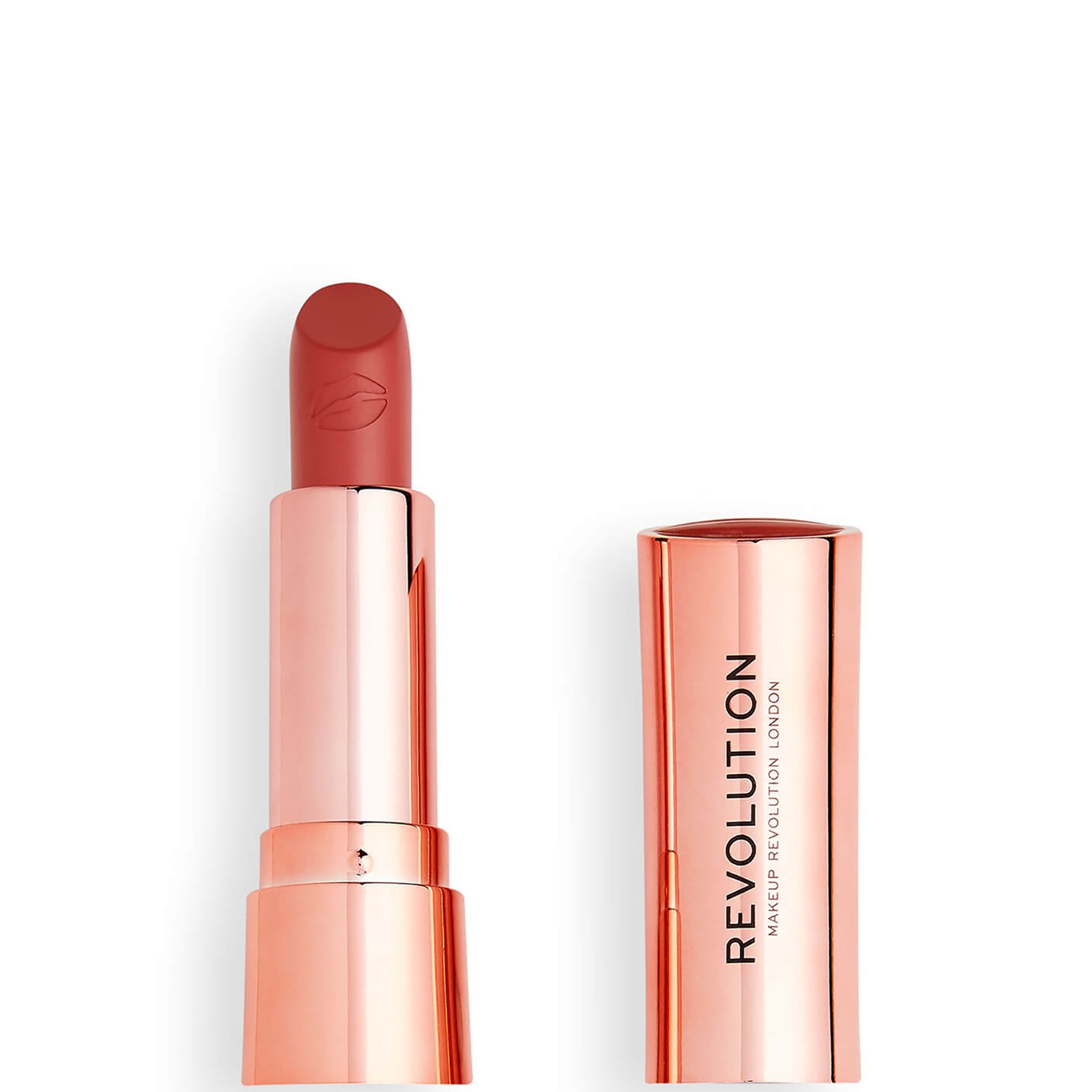 

Makeup Revolution Satin Kiss Lipstick (Various Shades) - White Wedding