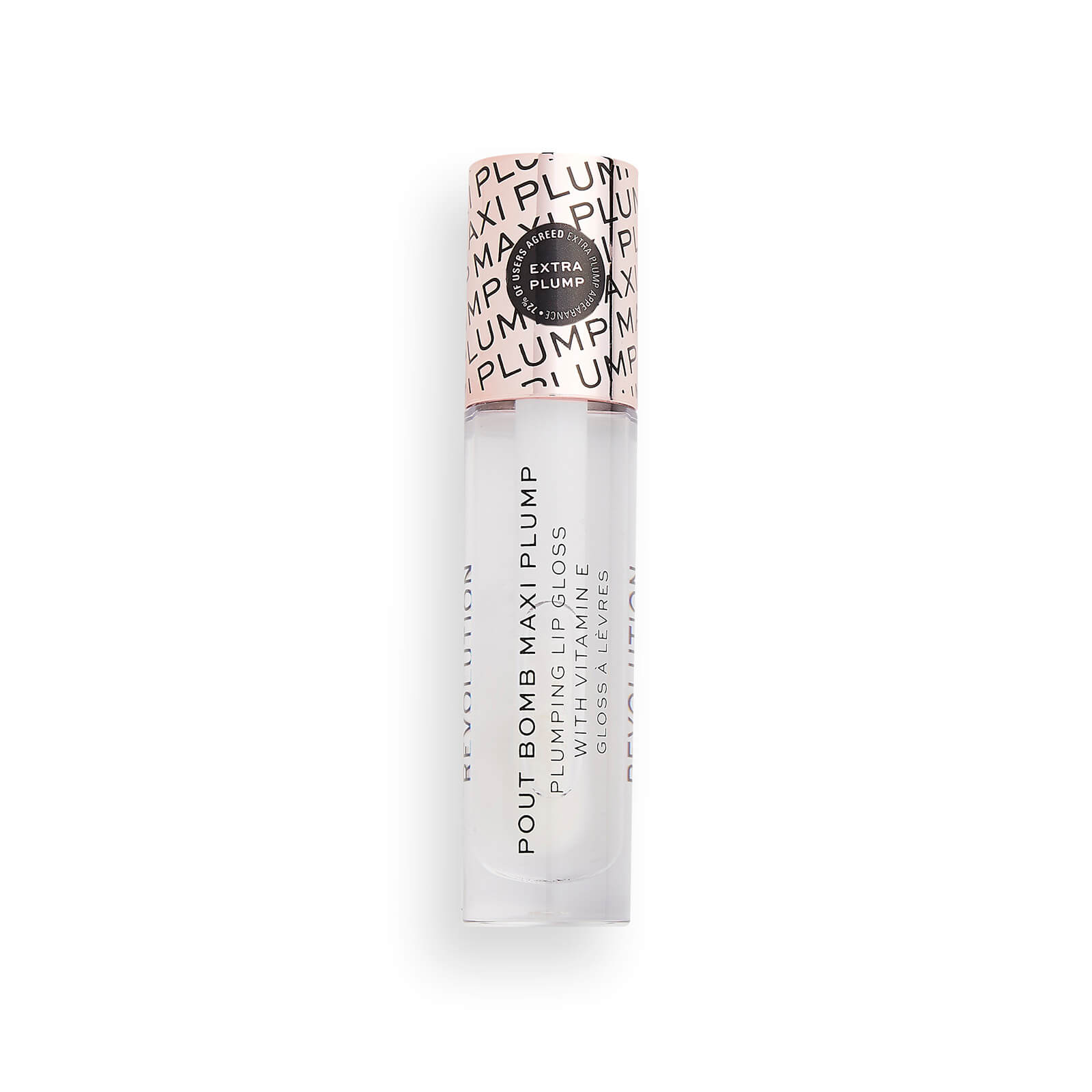 Makeup Revolution Pout Bomb Maxi Plump Lip Gloss 8.5ml (Various Shades) - Glaze