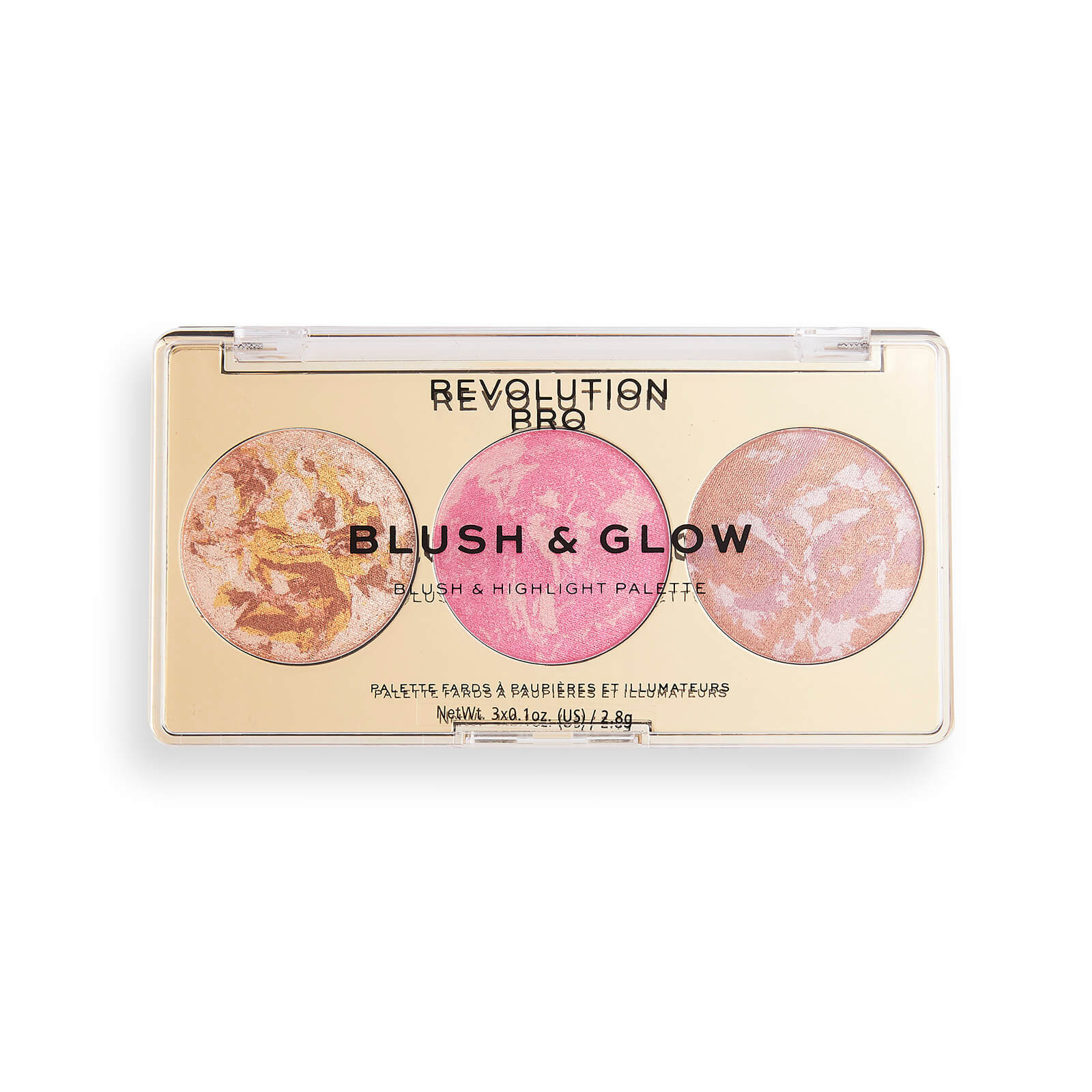 

Revolution Pro Blush & Glow Palette - Rose Glow 2.8g