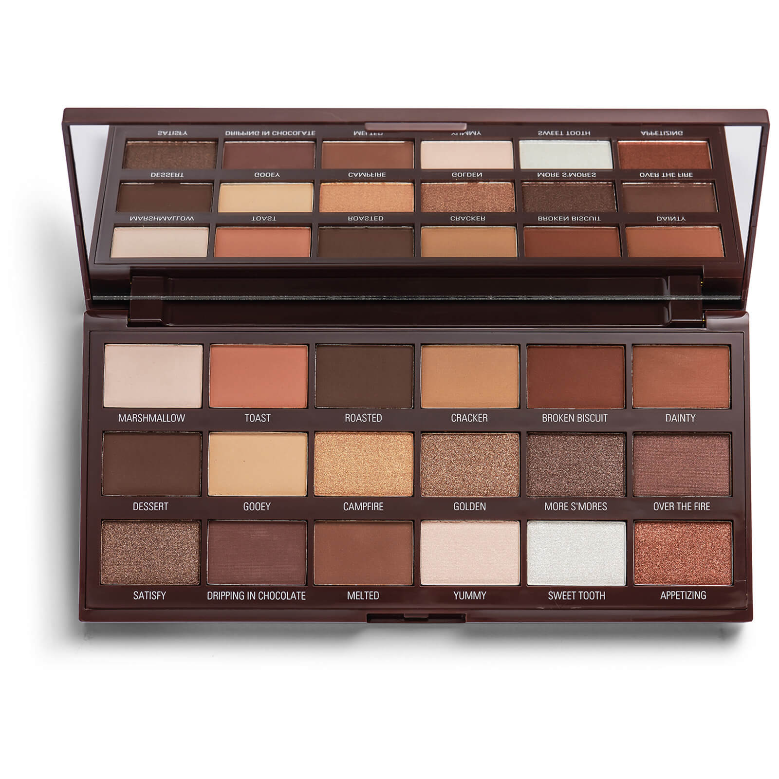 I Heart Revolution Chocolate Eye Shadow Palette - Smores In White
