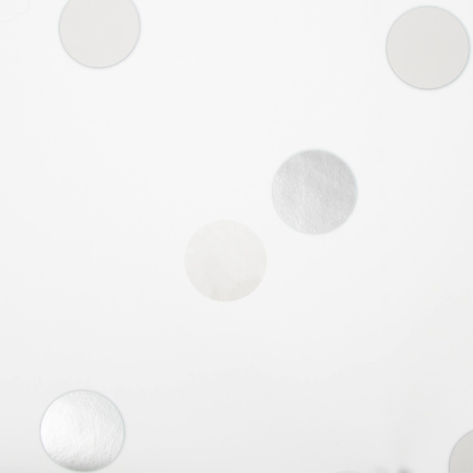 Superfresco Easy Silver Dotty Polka Wallpaper| 