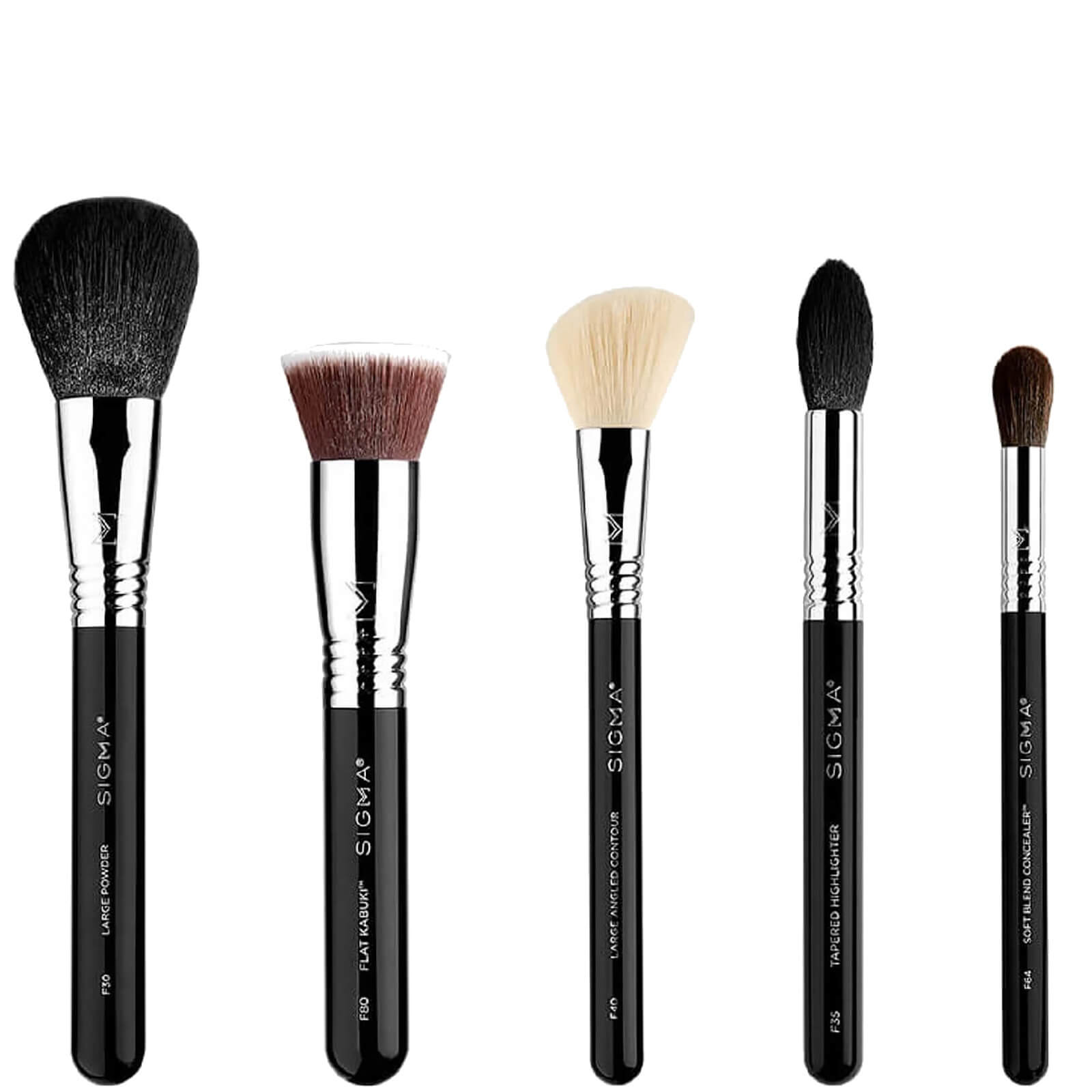 Photos - Makeup Brush / Sponge Sigma Classic Face Brush Set  SIGMAFBS1 (Worth £100.63)