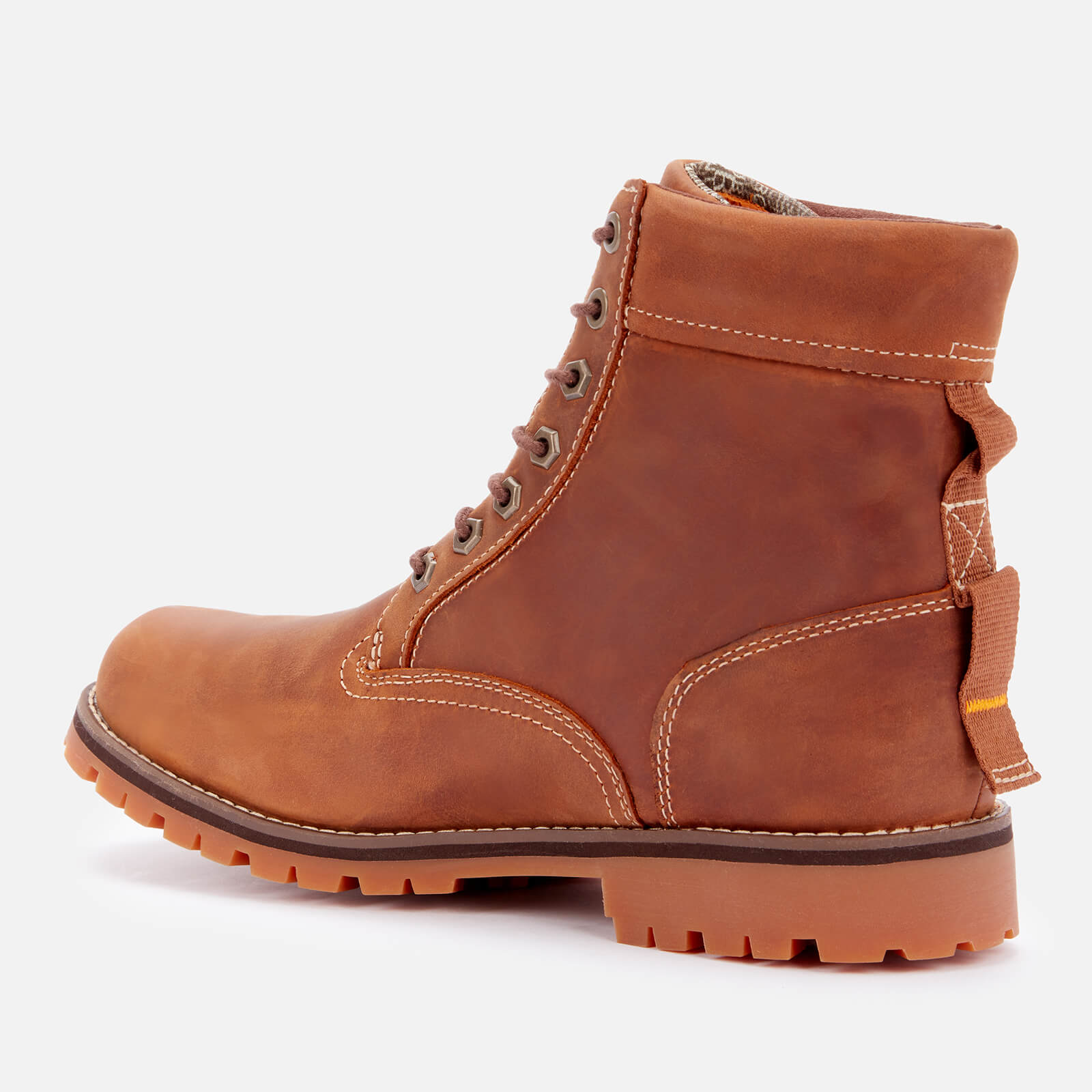 Timberland Men's Rugged Waterproof Leather Ii 6 Inch Boots - Rust - Uk 7