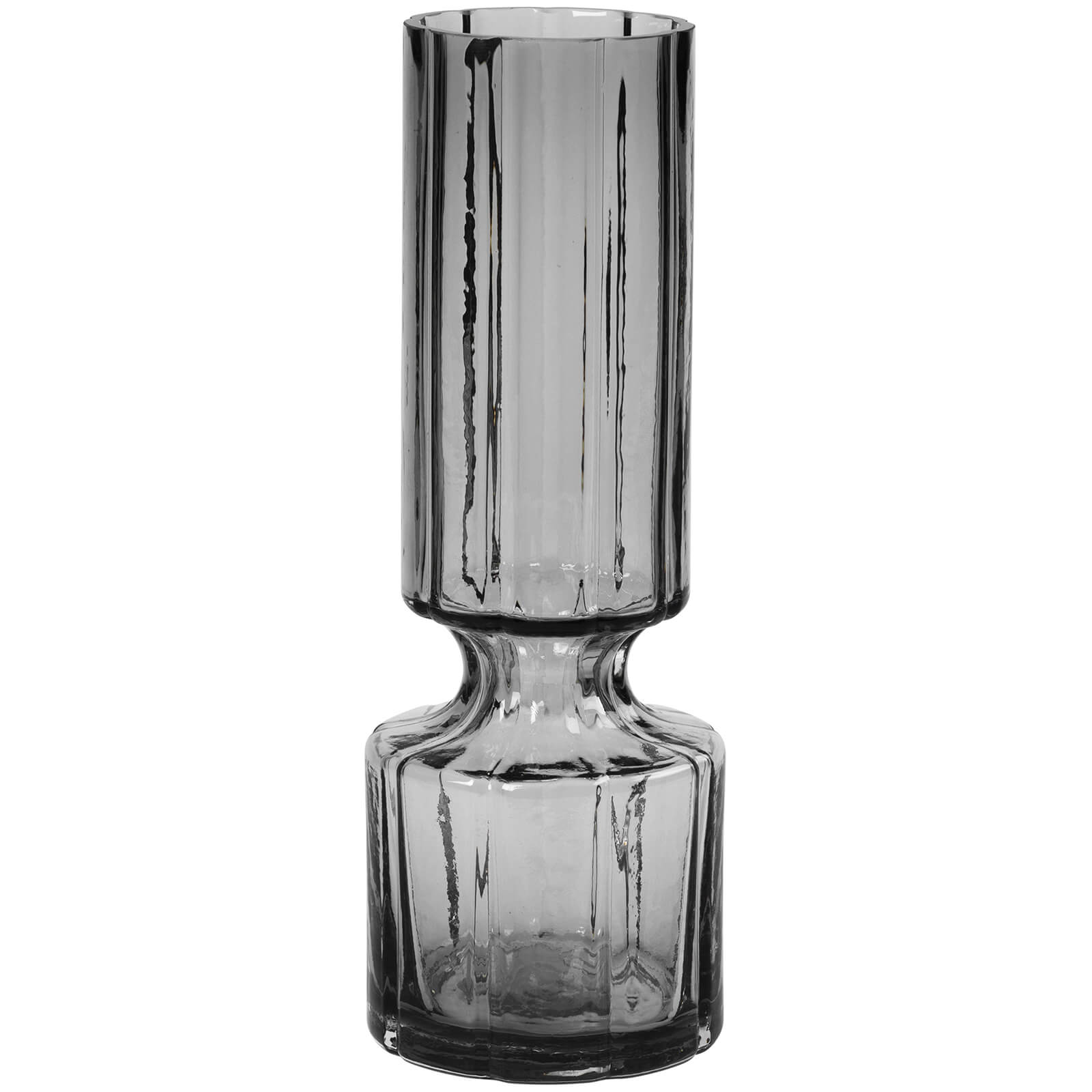 Photos - Vase Broste Copenhagen Hyacinth Glass  - Medium - Smoked Pearl 14496140