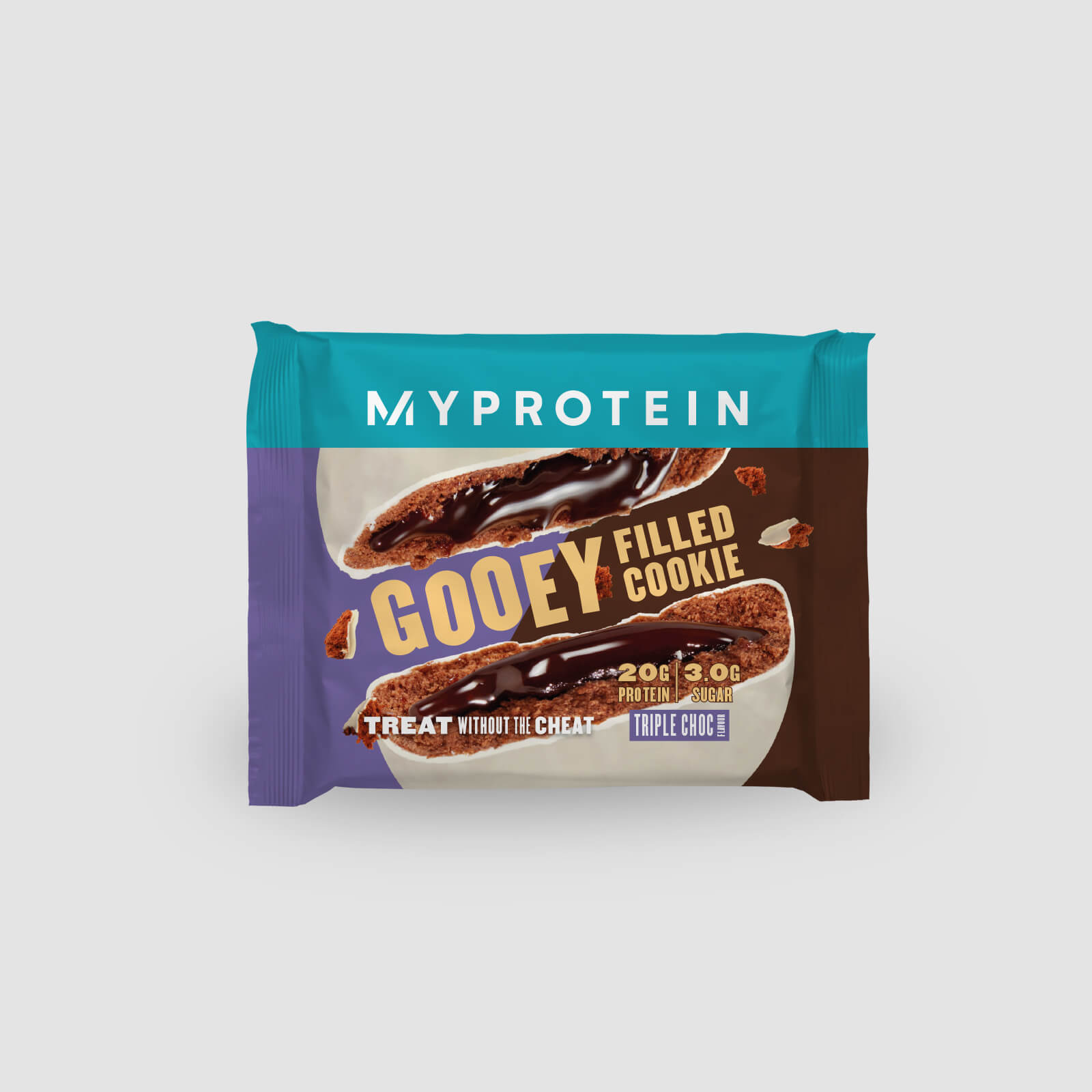 Gefüllter Protein Cookie - Triple Chocolate